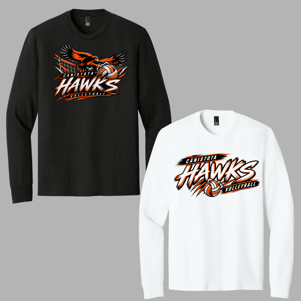 Canistota Volleyball Cotton Blend Longsleeve