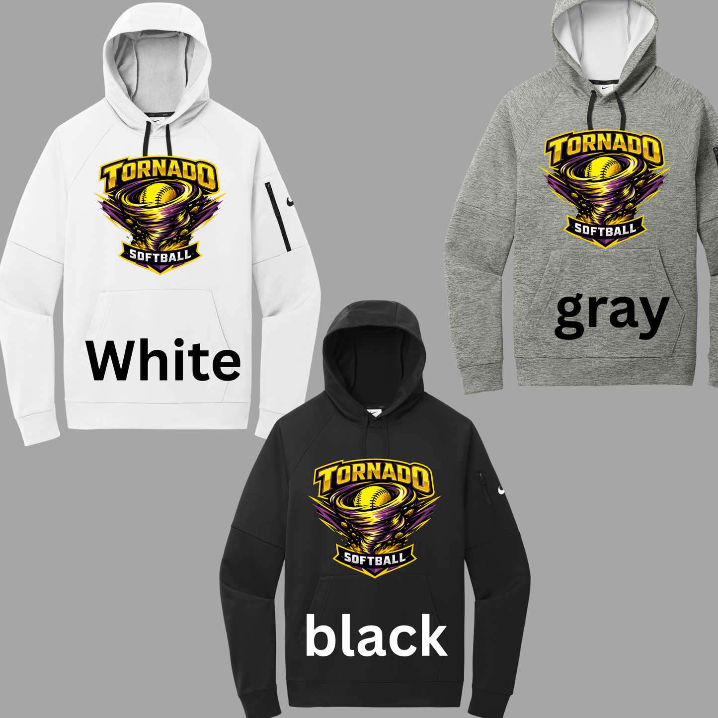 Centerville Softball Nike Therma-FIT Pocket Pullover Fleece Hoodie