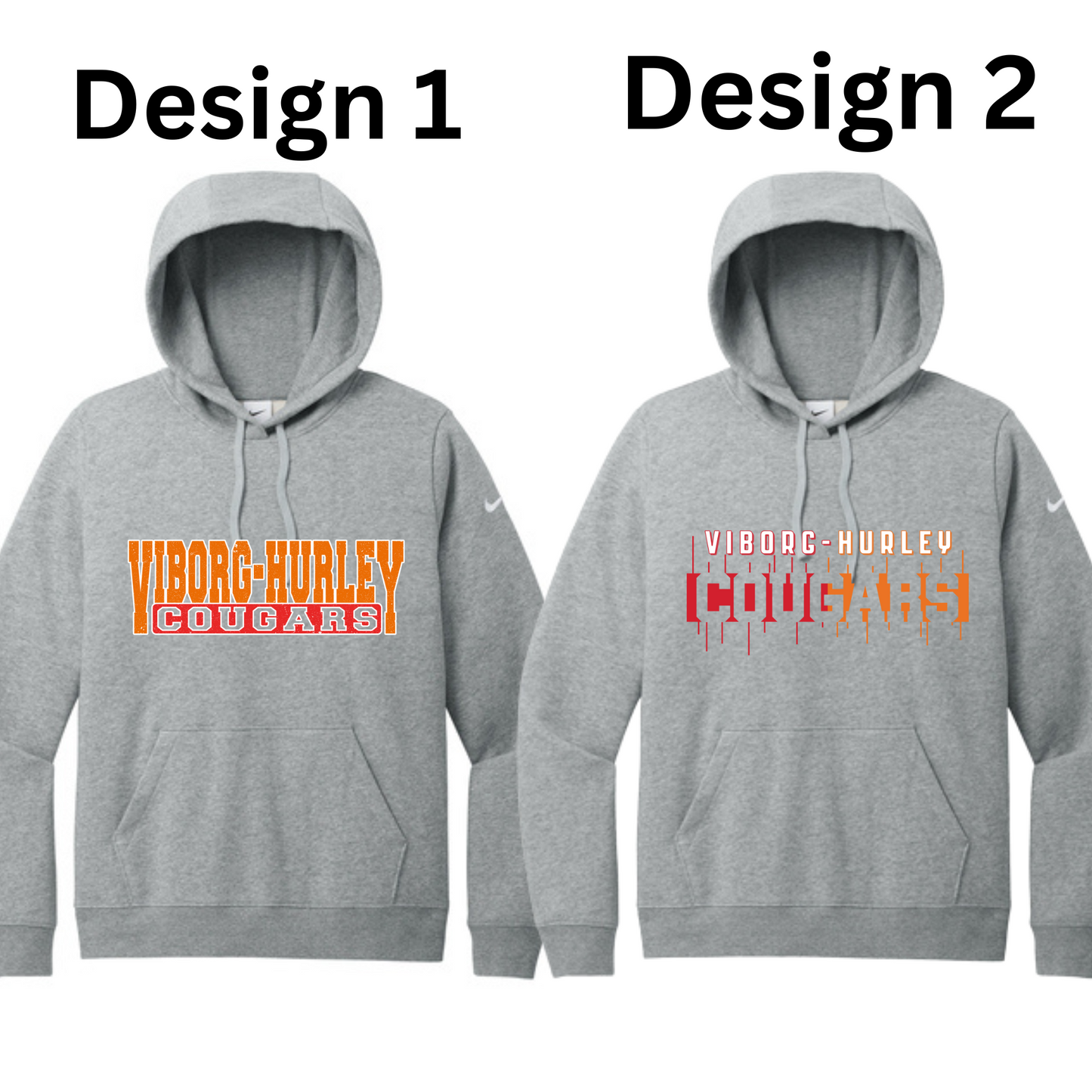 VH Booster Club Nike Women's Club Fleece Sleeve Swoosh Pullover Hoodie