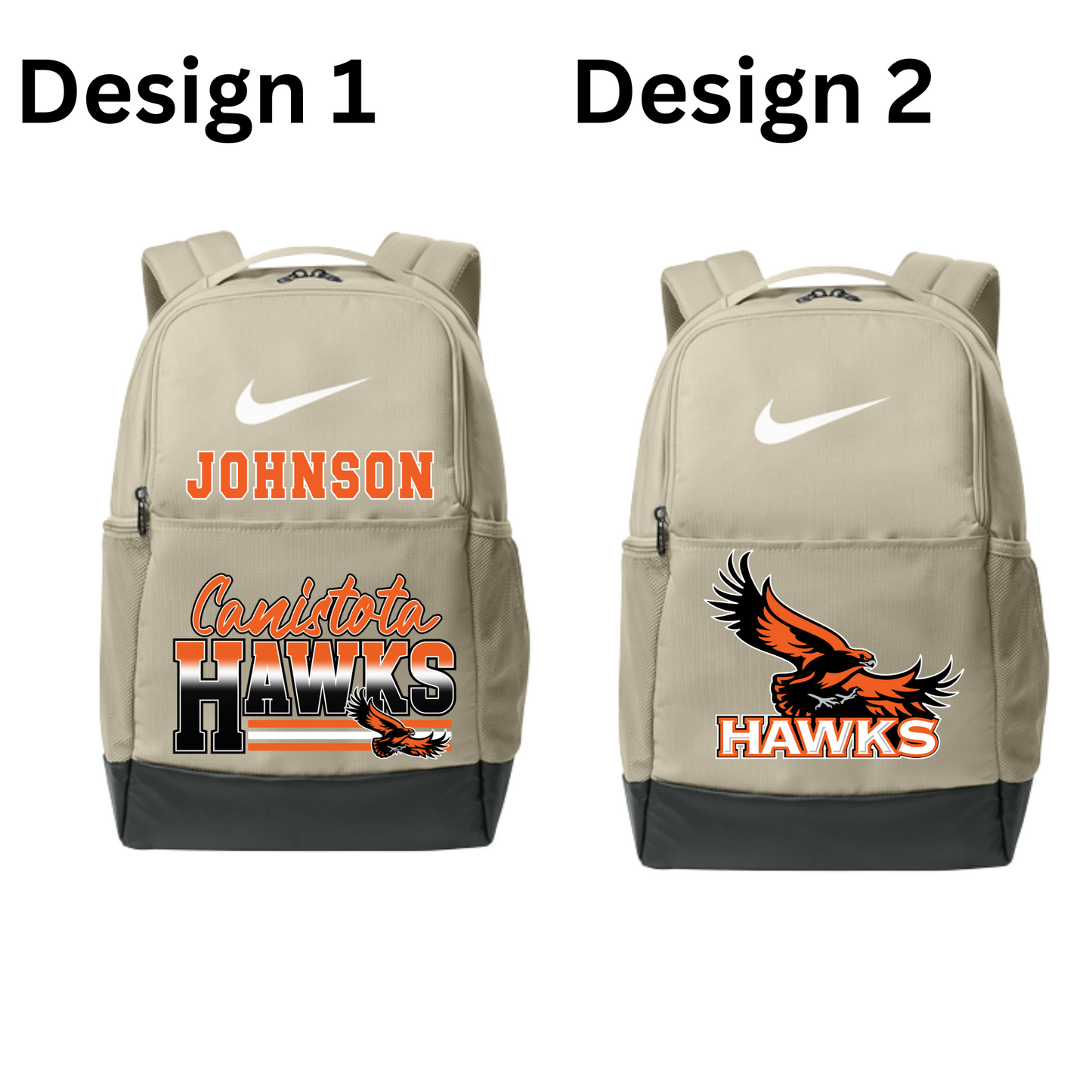 Canistota Booster Club Nike Brasilia Medium Backpack