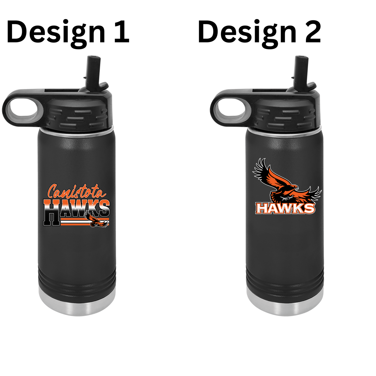 Canistota Booster Club Polar Camel 32 ounce water bottle