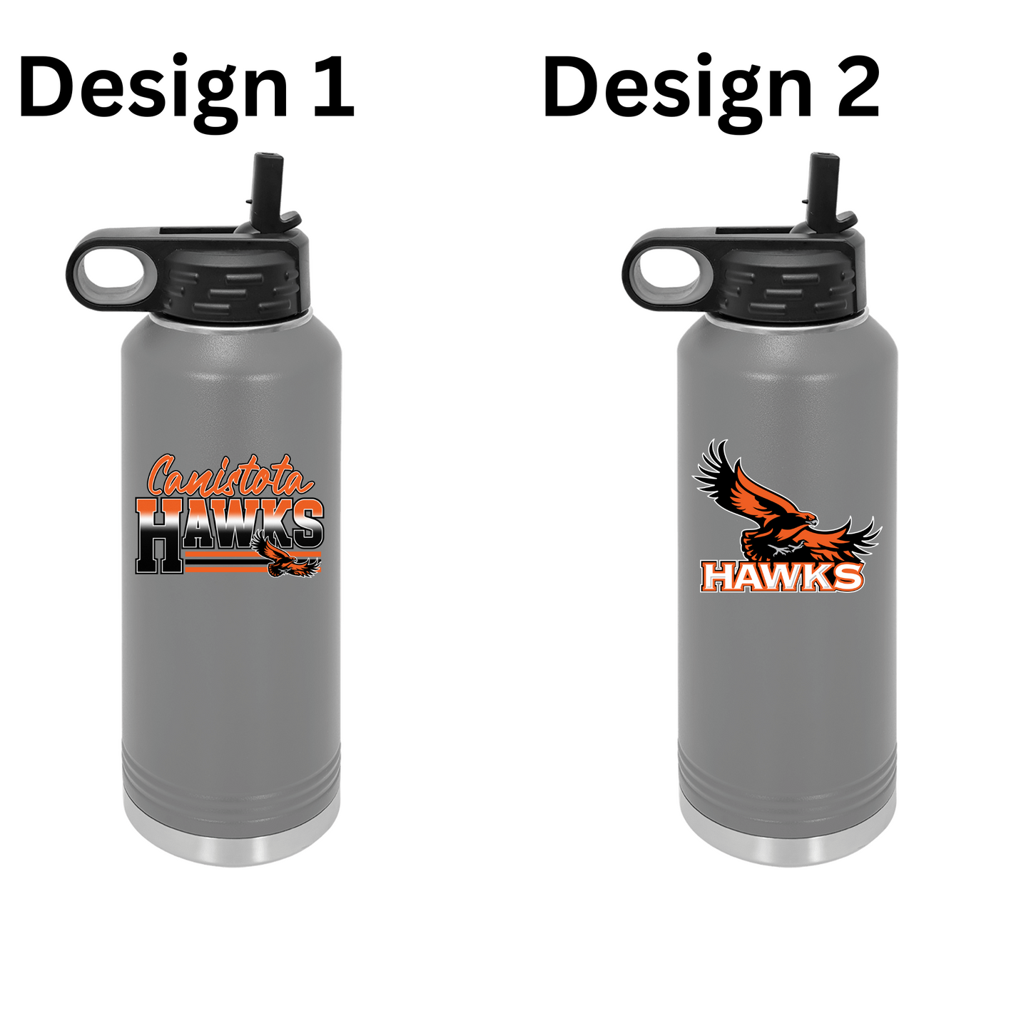 Canistota Booster Club Polar Camel 32 ounce water bottle