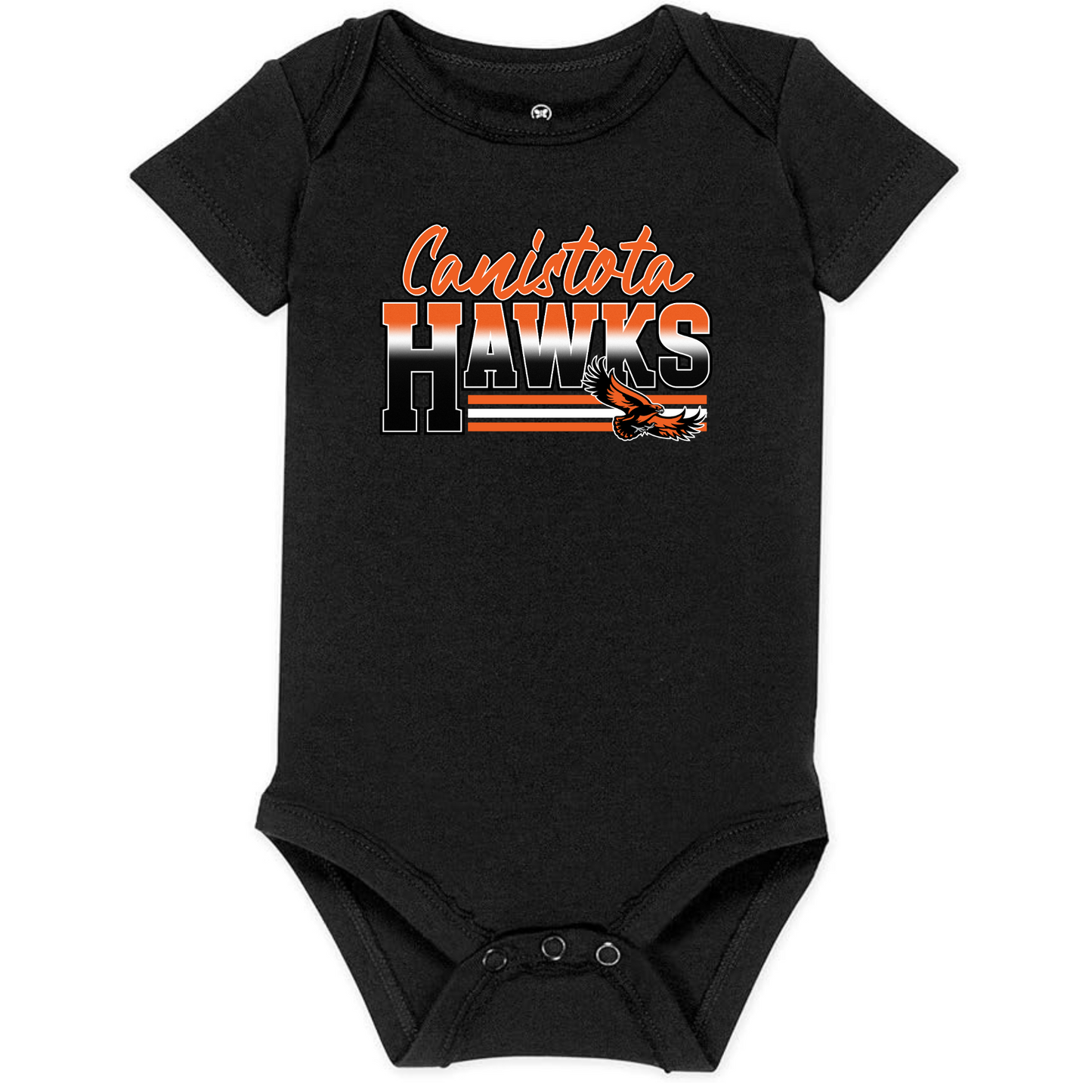 Canistota Booster Club Infant Onsie (Long or short sleeve)