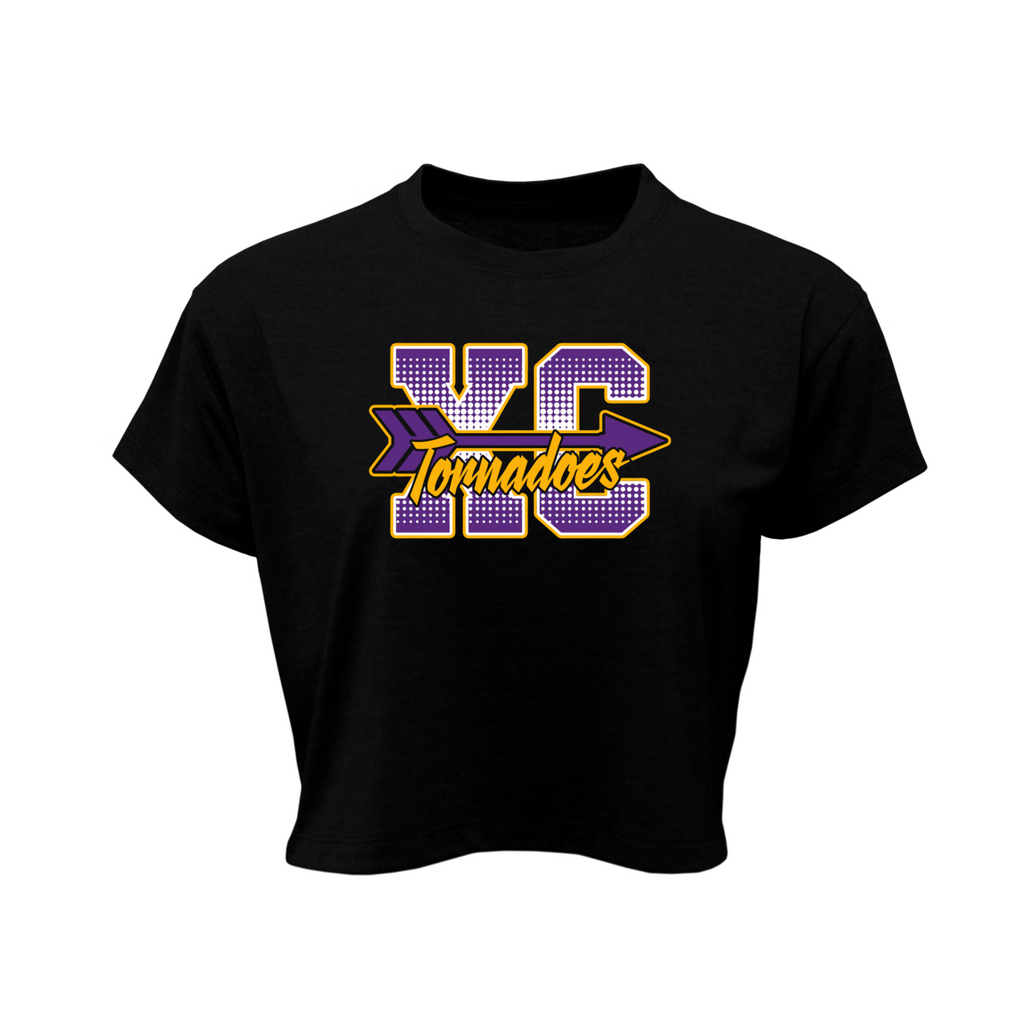 Centerville XC Women Soft-Tek Blend Crop T-Shirt