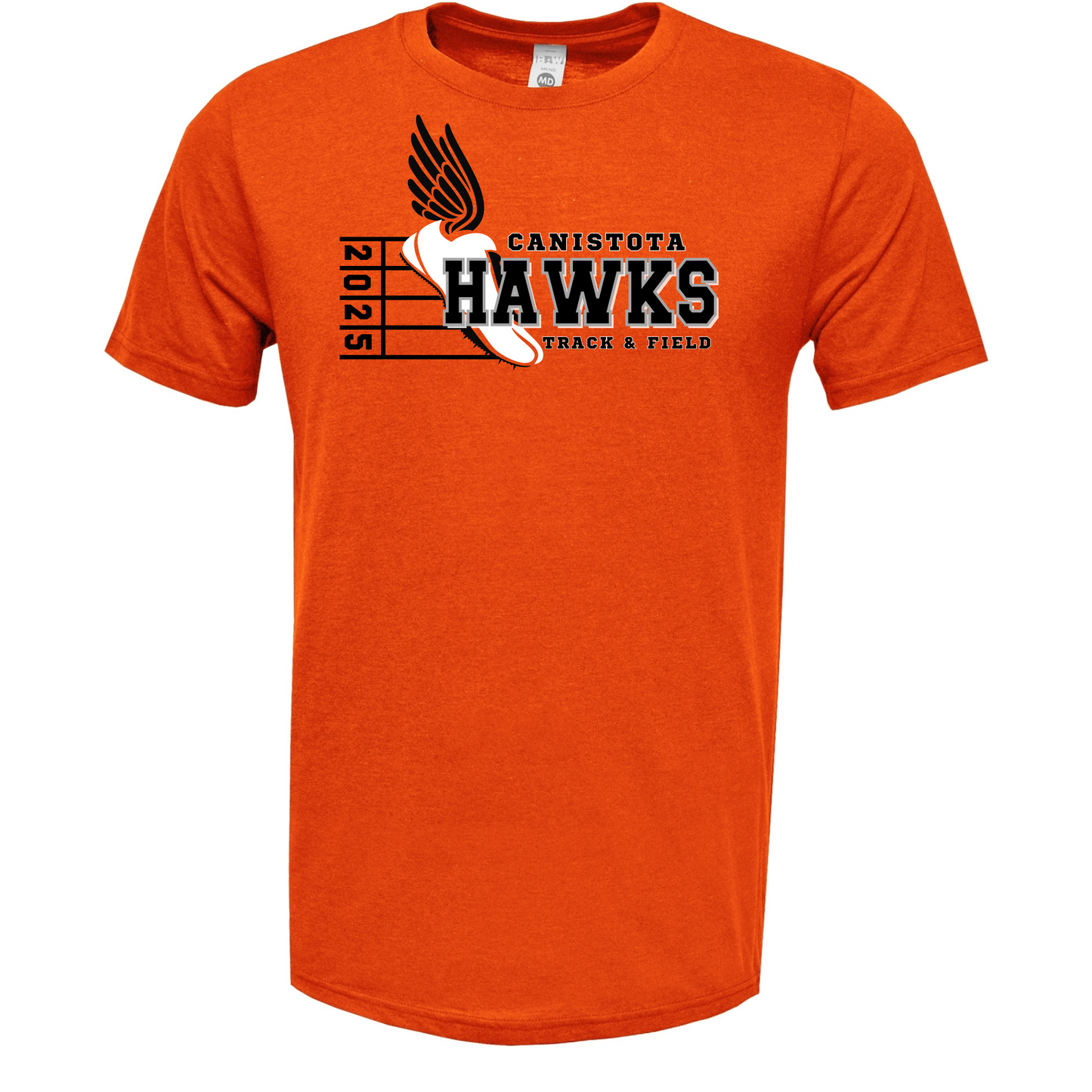 Canistota Track and Field Adult Soft-Tek Blend T-Shirt