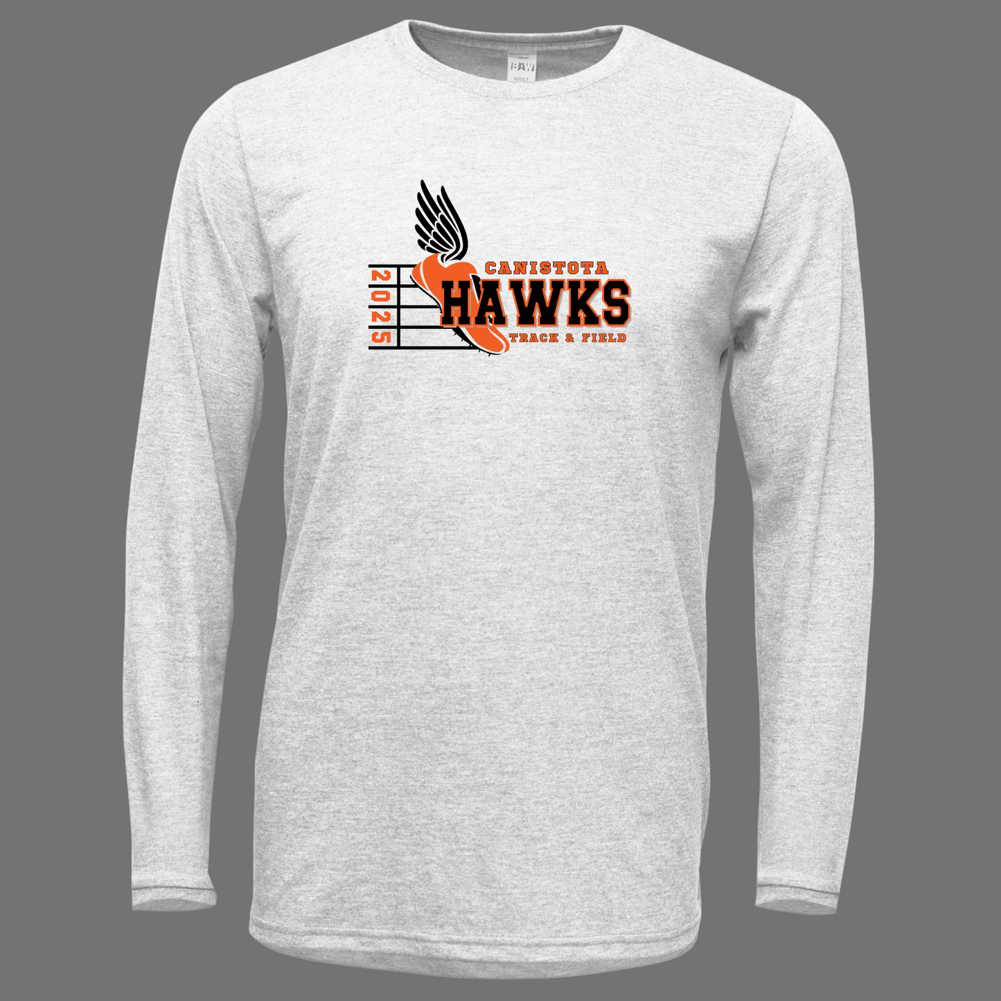 Canistota Track and Field Youth Soft-Tek Blend Long Sleeve Shirt