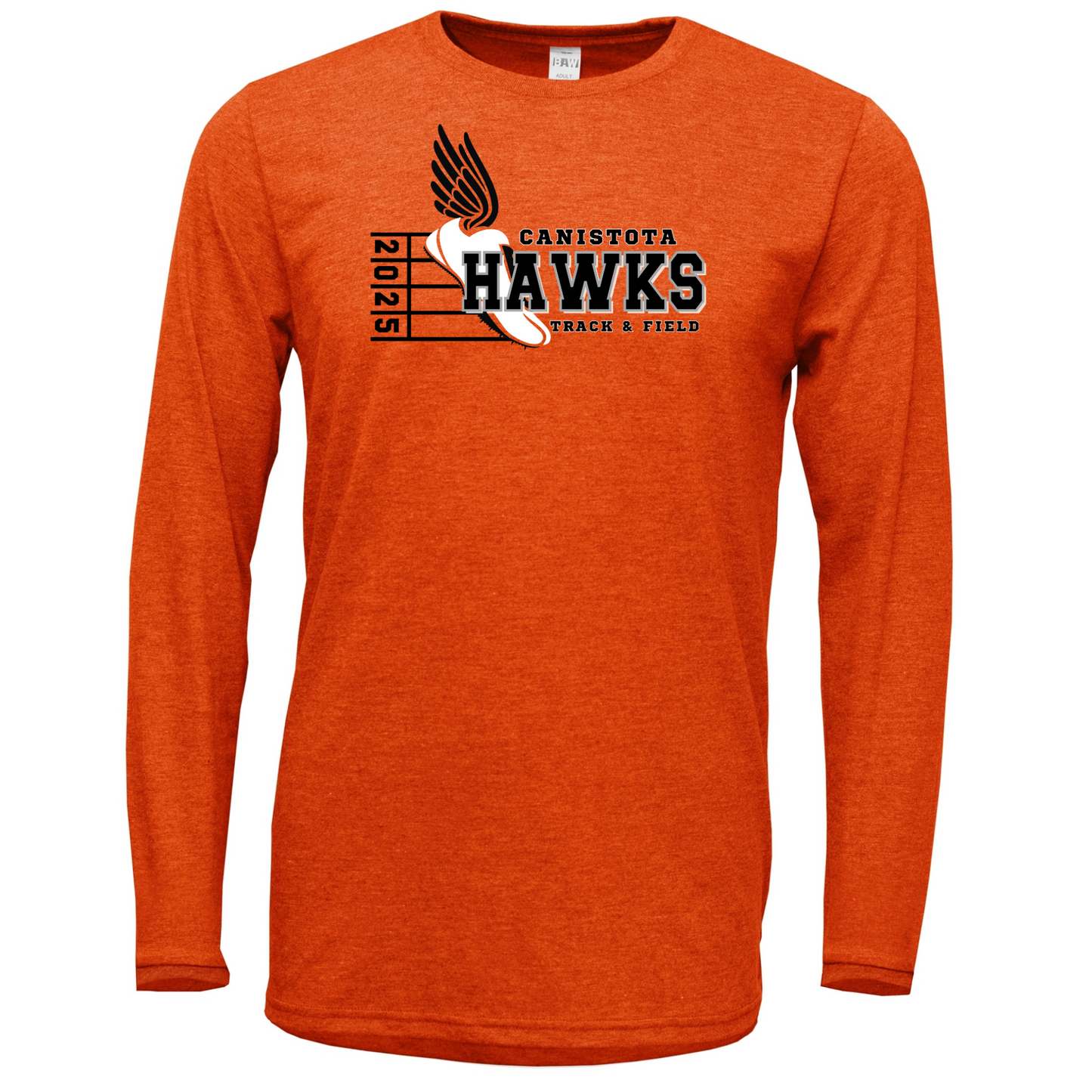 Canistota Track and Field Youth Soft-Tek Blend Long Sleeve Shirt
