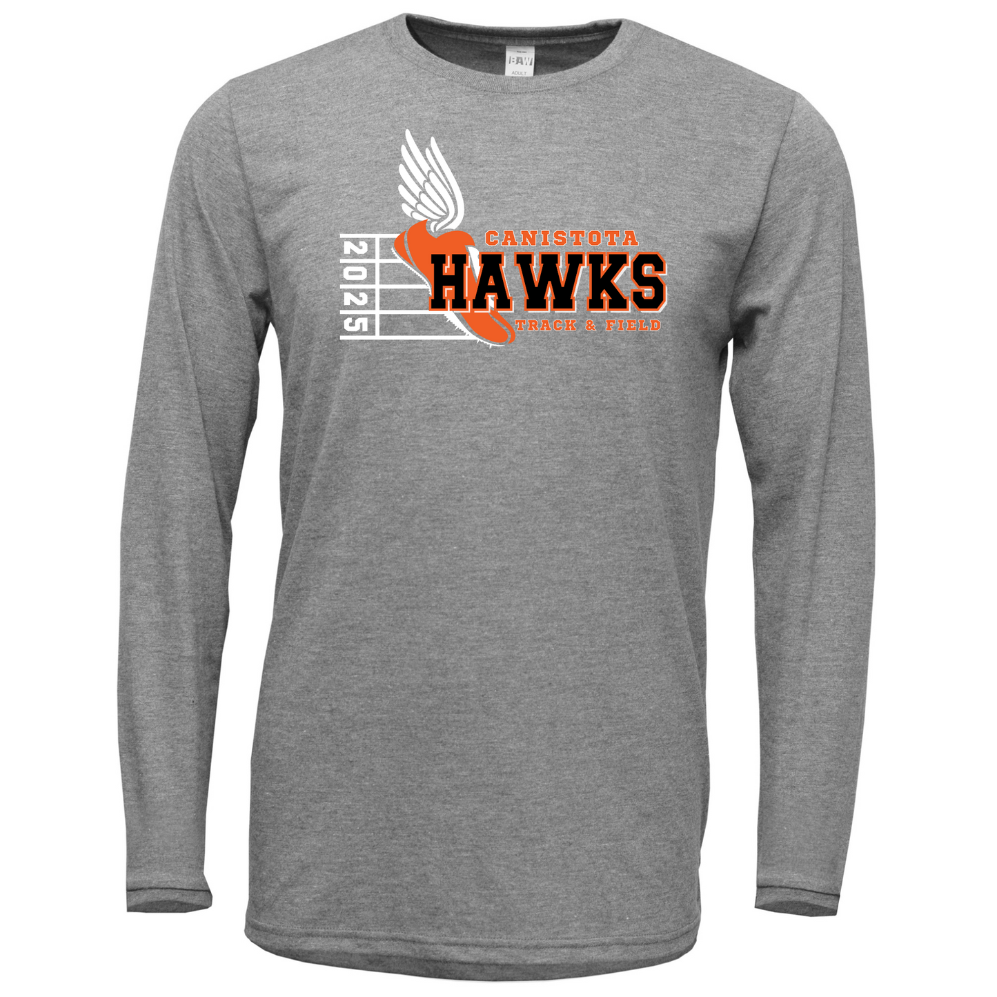 Canistota Track and Field Youth Soft-Tek Blend Long Sleeve Shirt