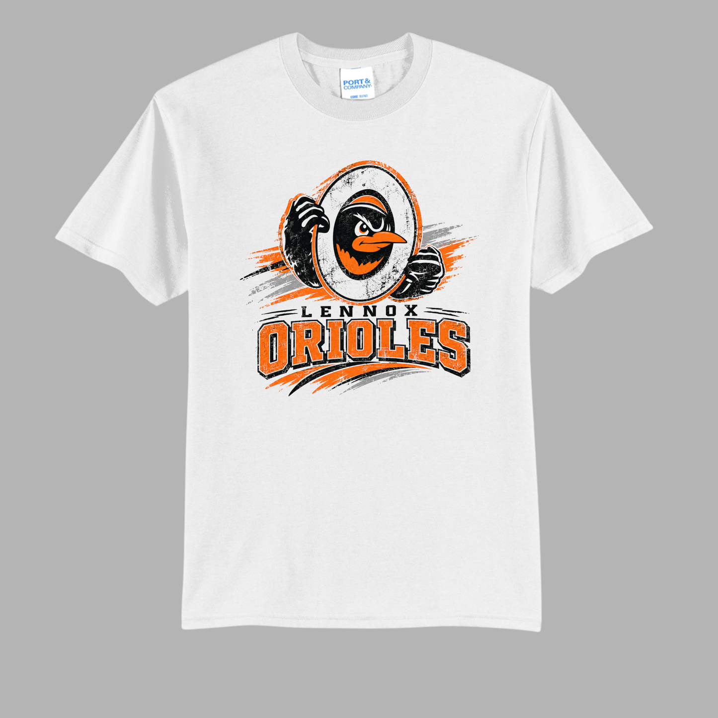 Lennox Booster Club Port & Co™ Tall Core Blend Tee