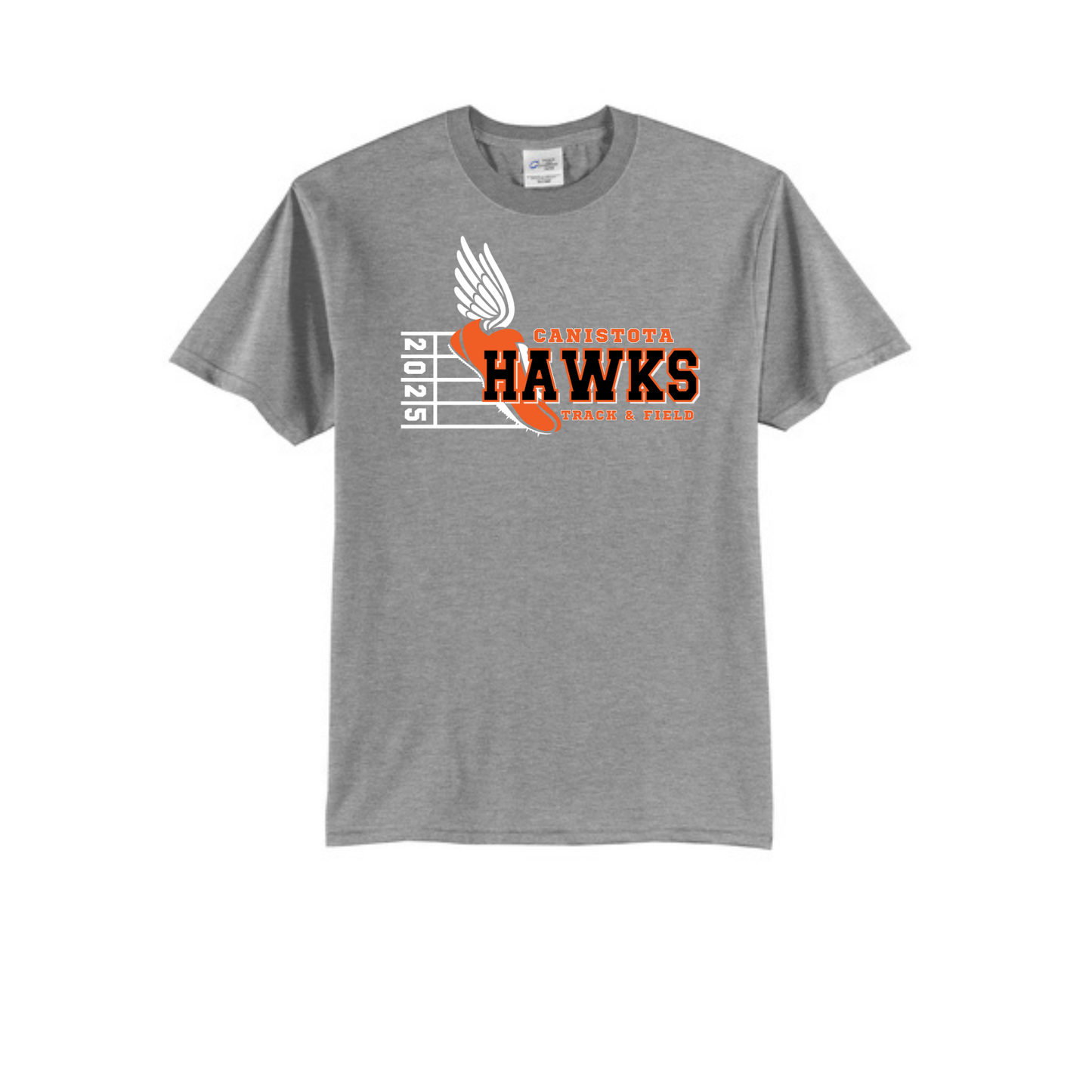 Canistota Track and Field Port & Company® Tall Core Blend Tee