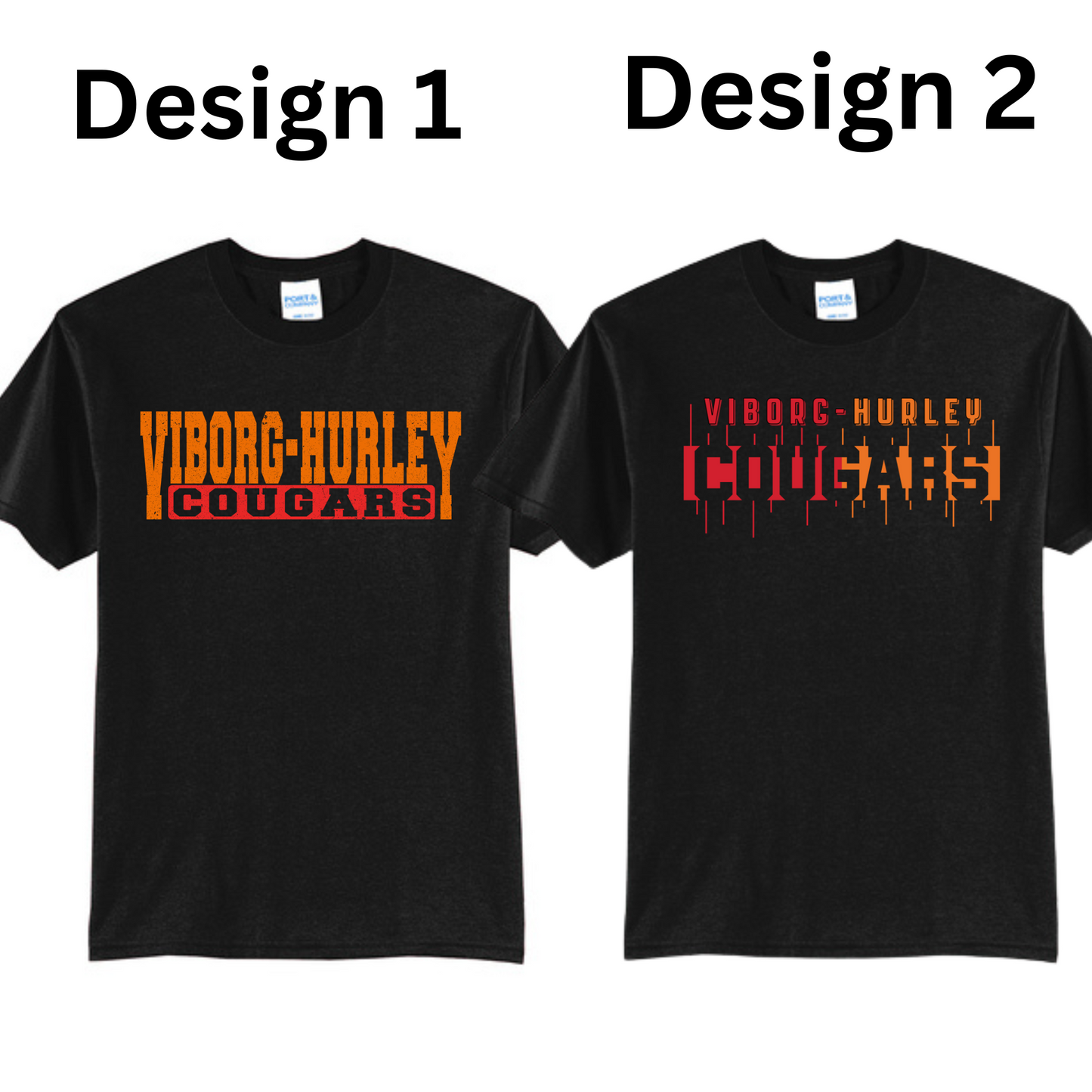 VH Booster Club Port & Co™ Tall Core Blend Tee