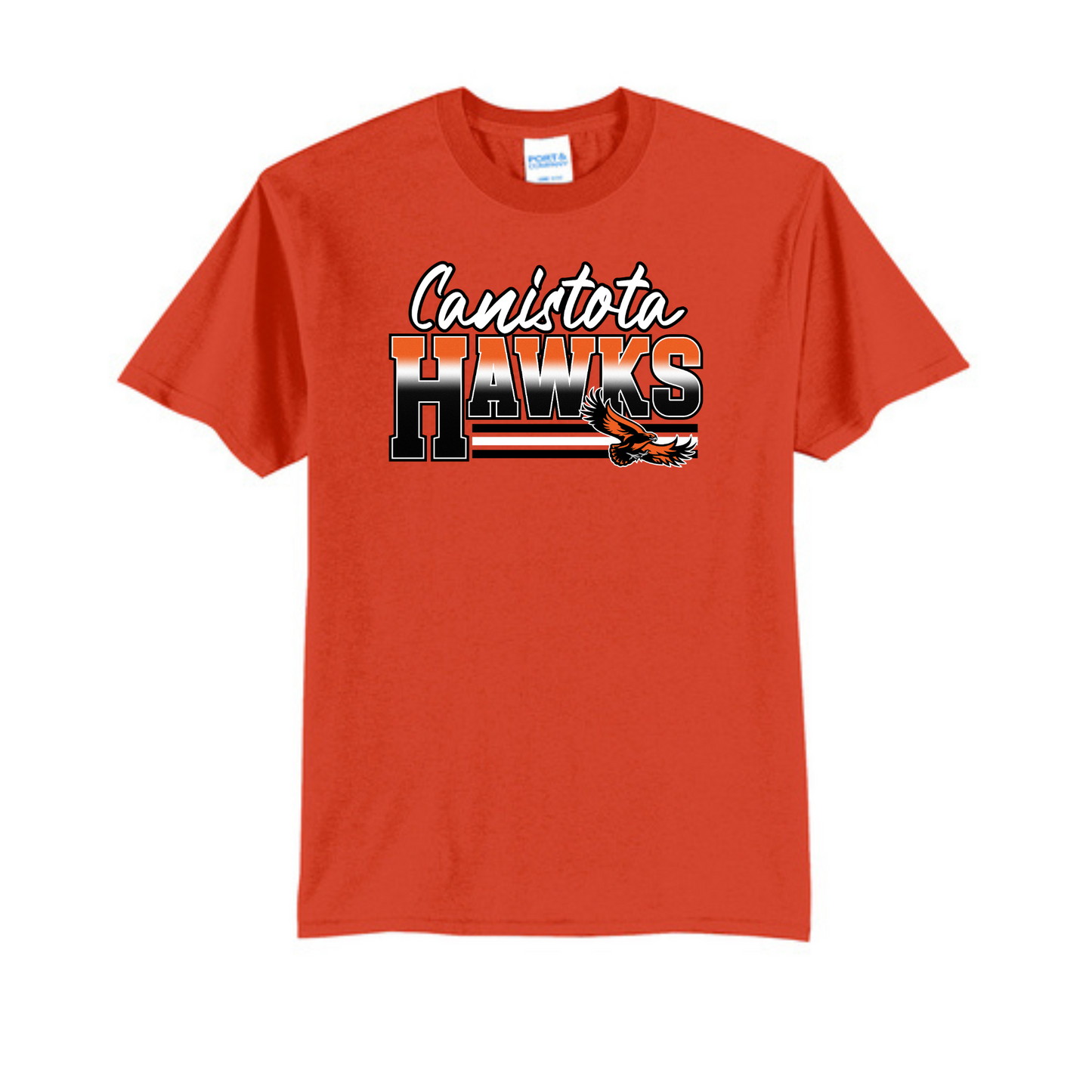 Canistota Booster Club Port & Co™ Tall Core Blend Tee