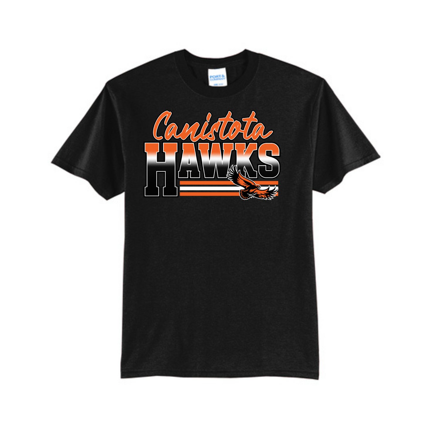 Canistota Booster Club Port & Co™ Tall Core Blend Tee