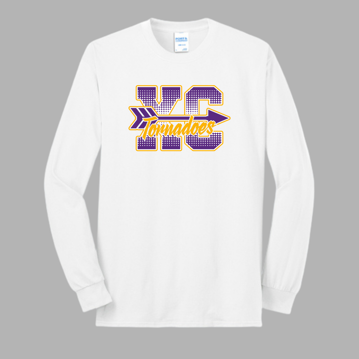 Centerville XC Port & Co™ Tall Long Sleeve Core Blend Tee