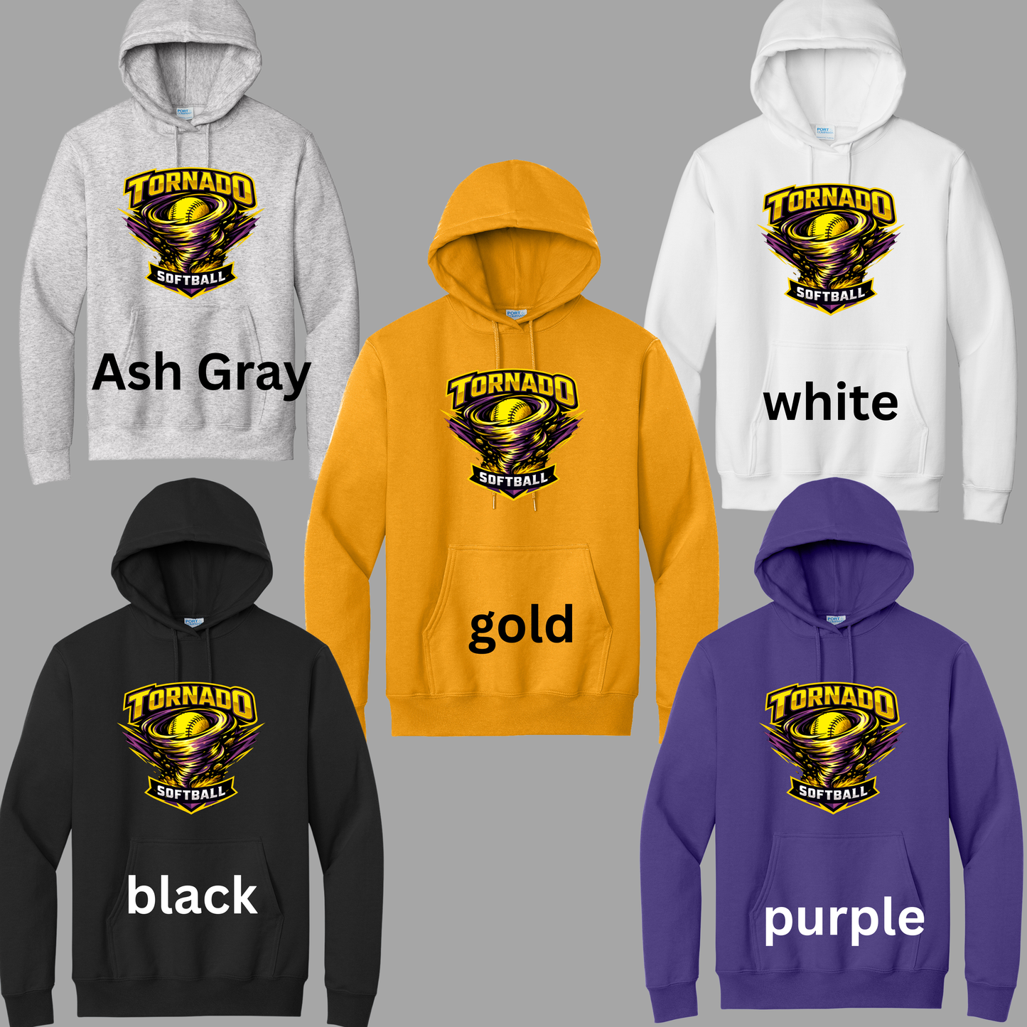 Centerville Softball Port & Company® Essential Fleece Pullover Hooded Sweatshirt