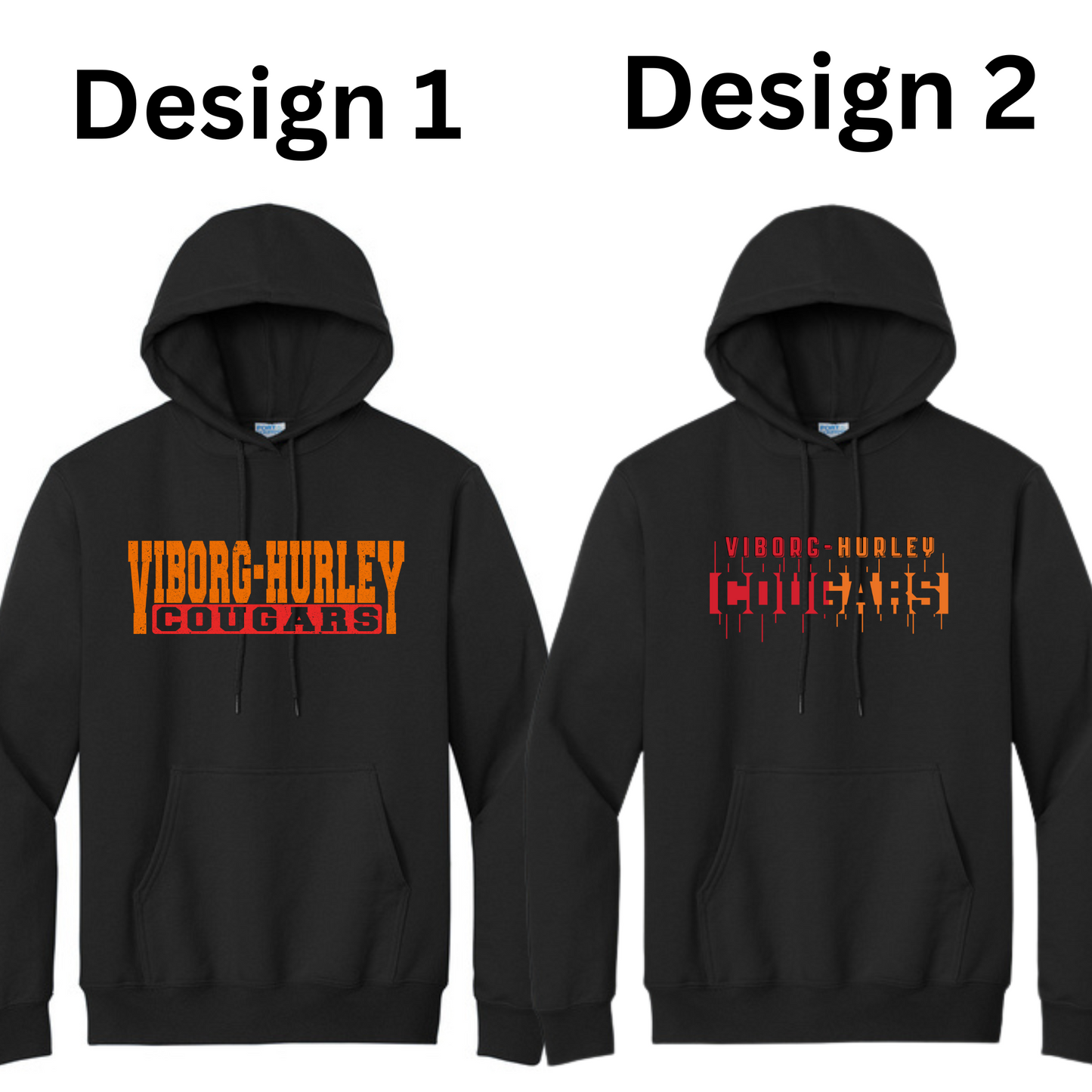 VH Booster Club Port & Co™ Tall Essential Fleece Pullover Hooded Sweatshirt