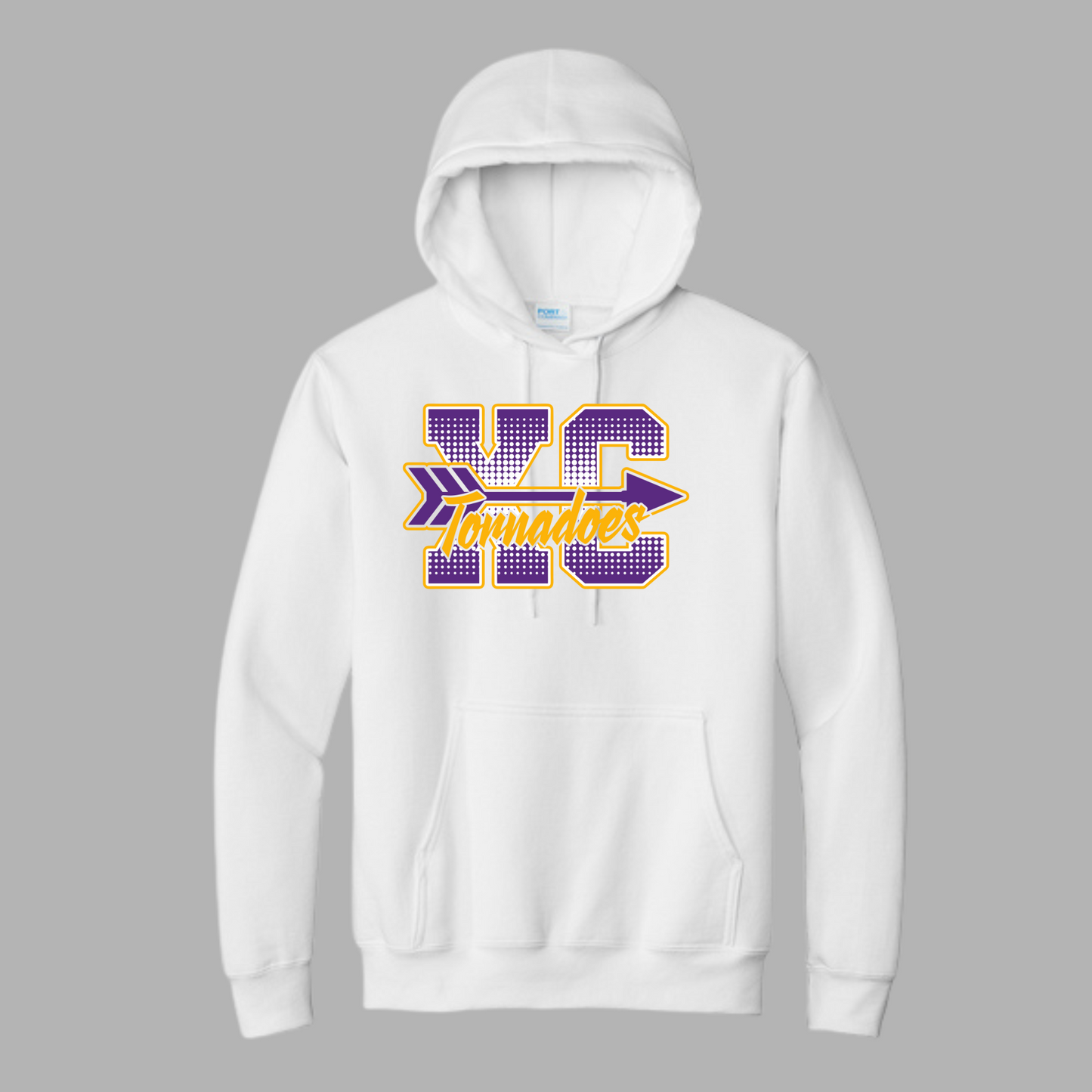 Centerville XC Port & Co™ Tall Essential Fleece Pullover Hooded Sweatshirt