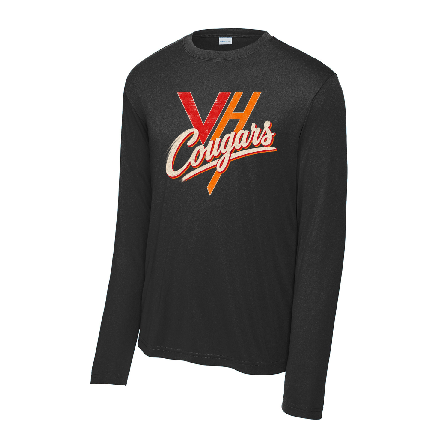 VH Booster Club Vintage Sport-Tek® Tall Long Sleeve PosiCharge® Competitor™ Tee