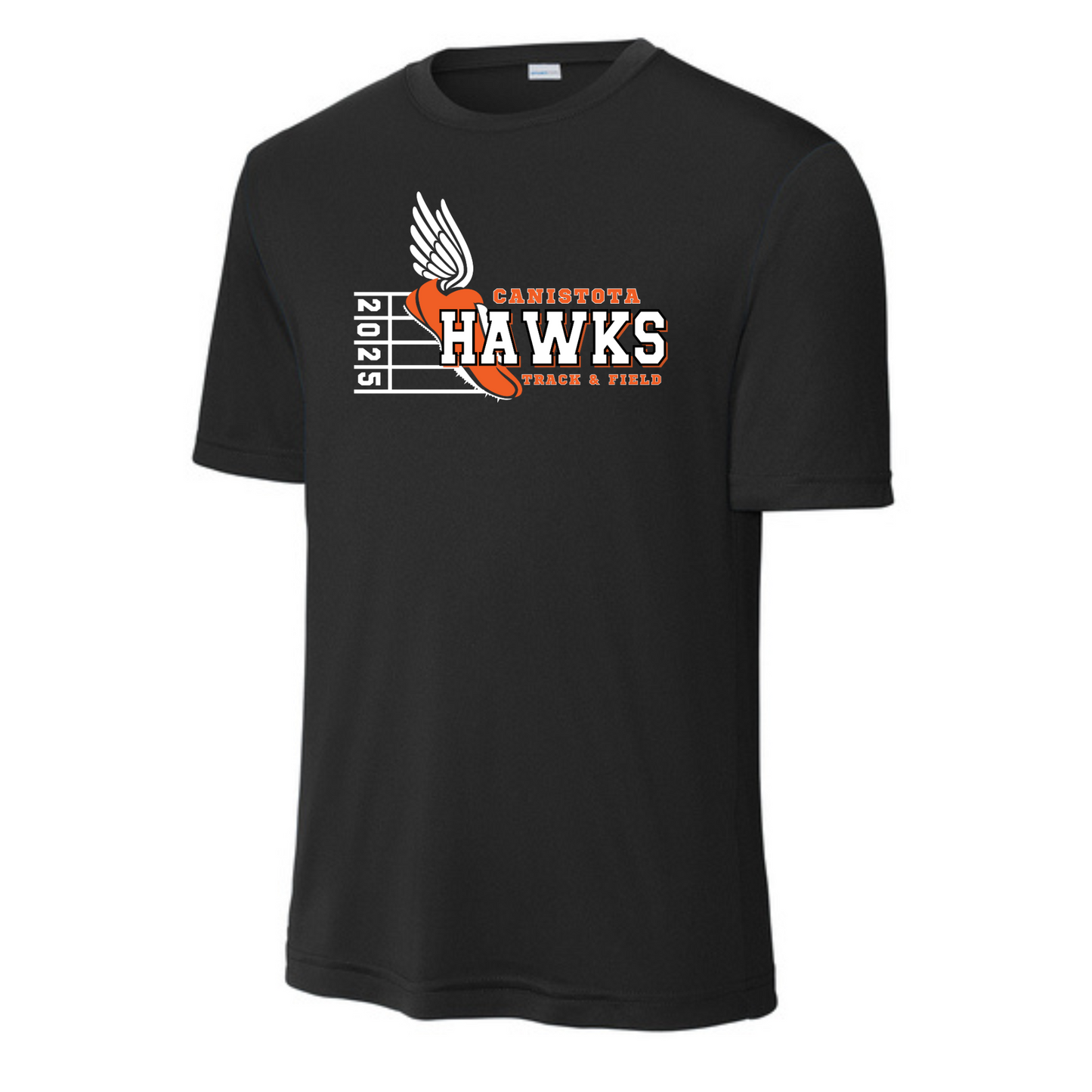 Canistota Track and Field Sport-Tek® Tall PosiCharge® Competitor™ Tee