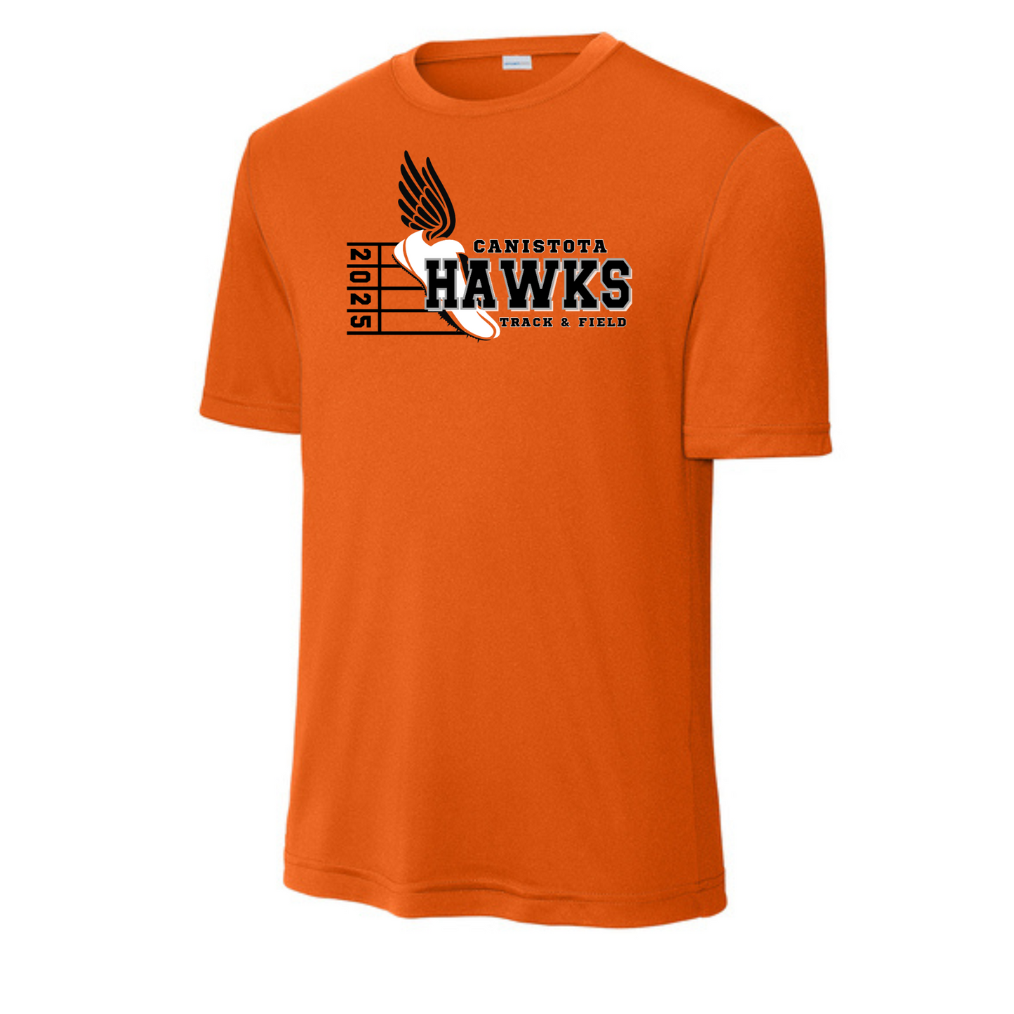 Canistota Track and Field Sport-Tek® Tall PosiCharge® Competitor™ Tee