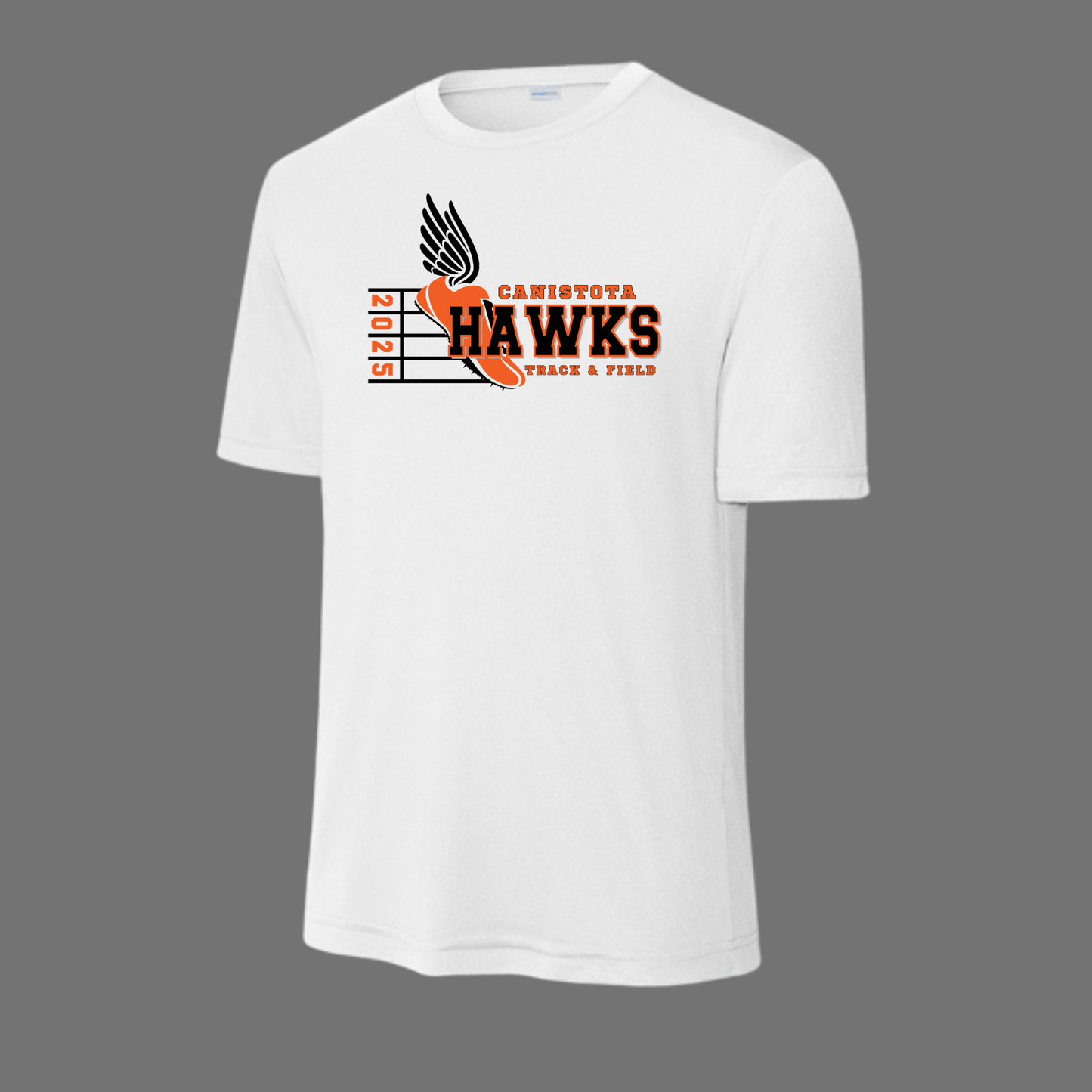 Canistota Track and Field Sport-Tek® Tall PosiCharge® Competitor™ Tee