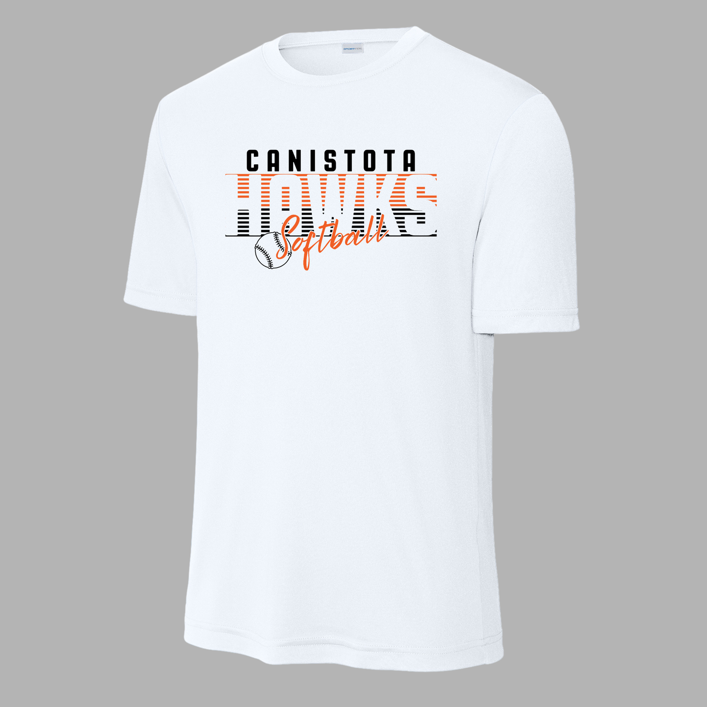 Canistota Softball Sport-Tek® Tall PosiCharge® Competitor™ Tee