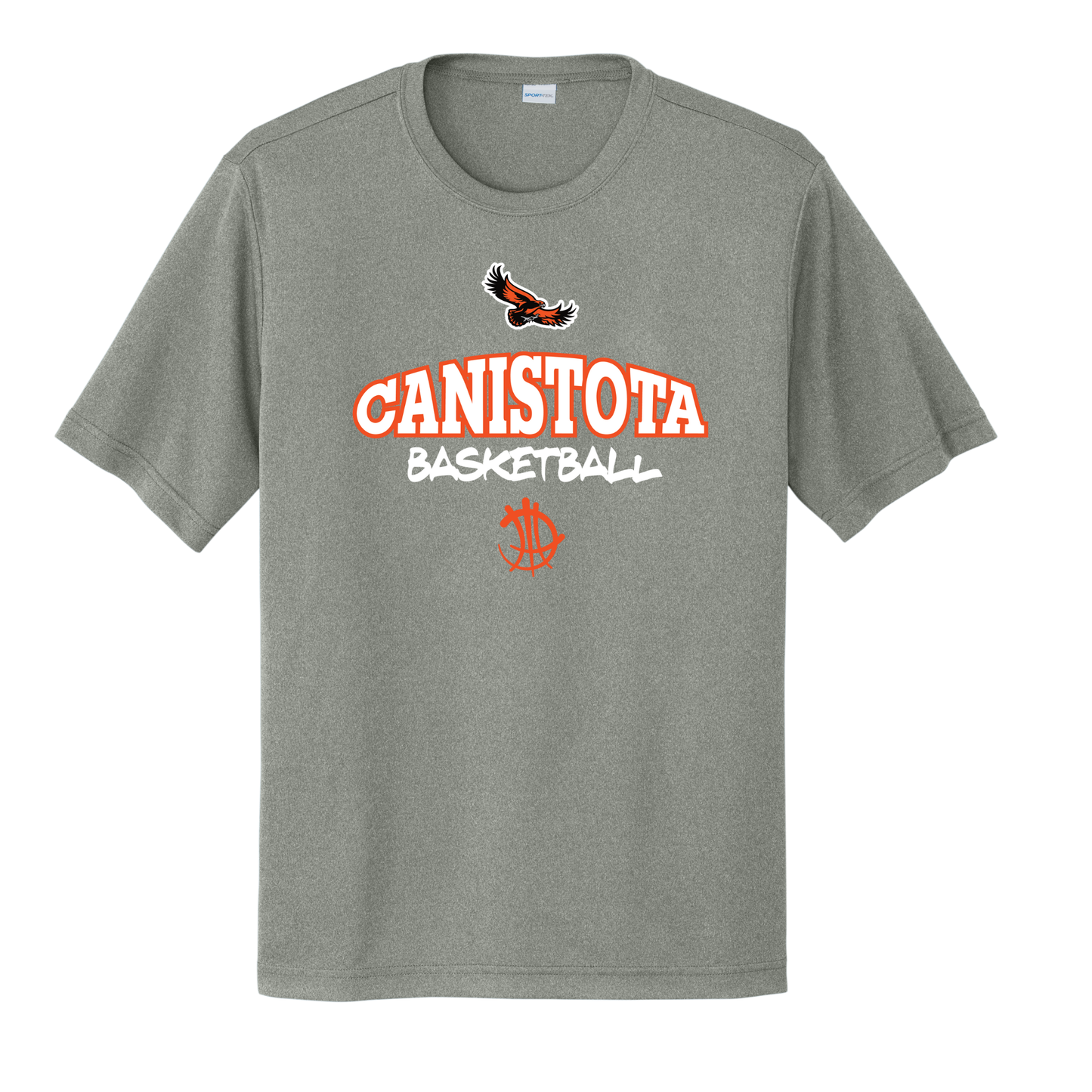 Canistota Basketball Sport-Tek® Tall PosiCharge® Competitor™ Tee