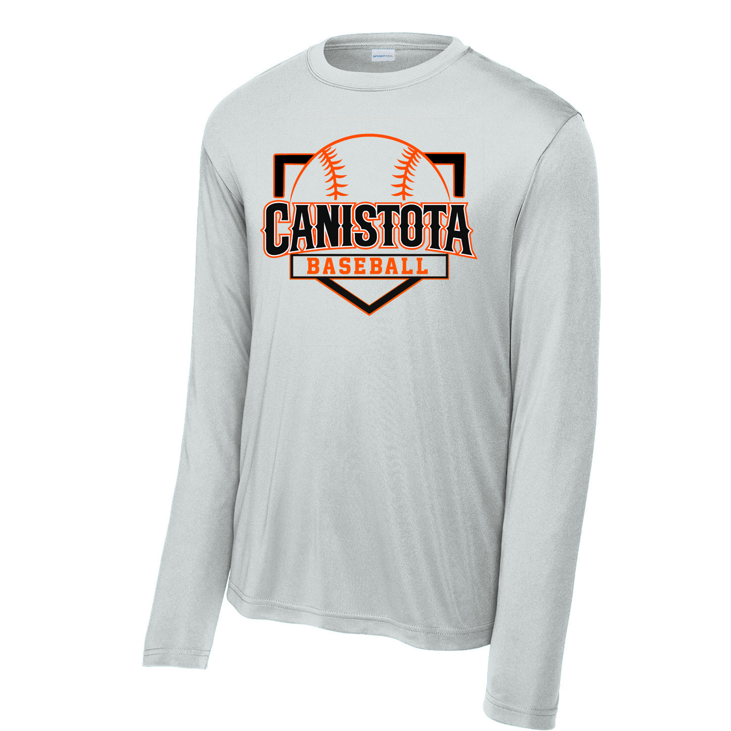 Canistota Baseball Sport-Tek® Tall Long Sleeve PosiCharge® Competitor™ Tee