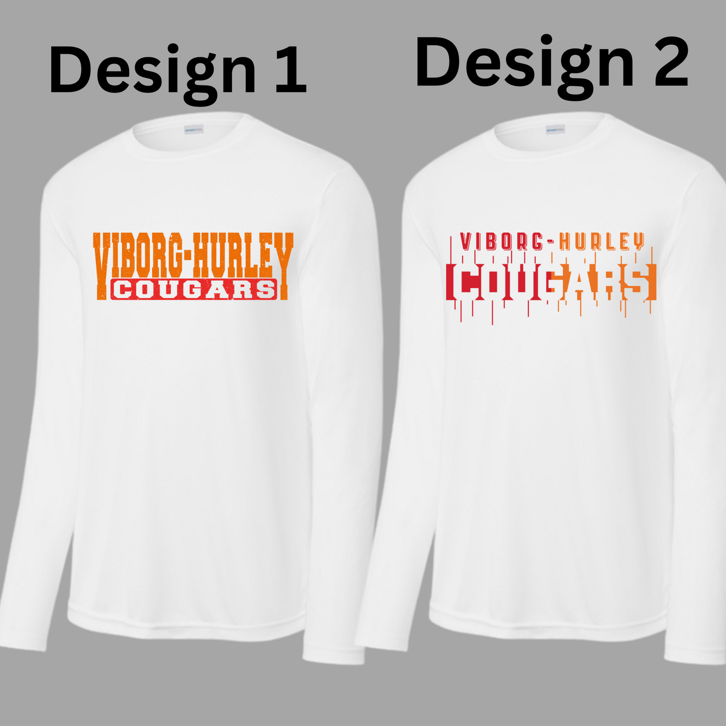 VH Booster Club Sport-Tek® Tall Long Sleeve PosiCharge® Competitor™ Tee