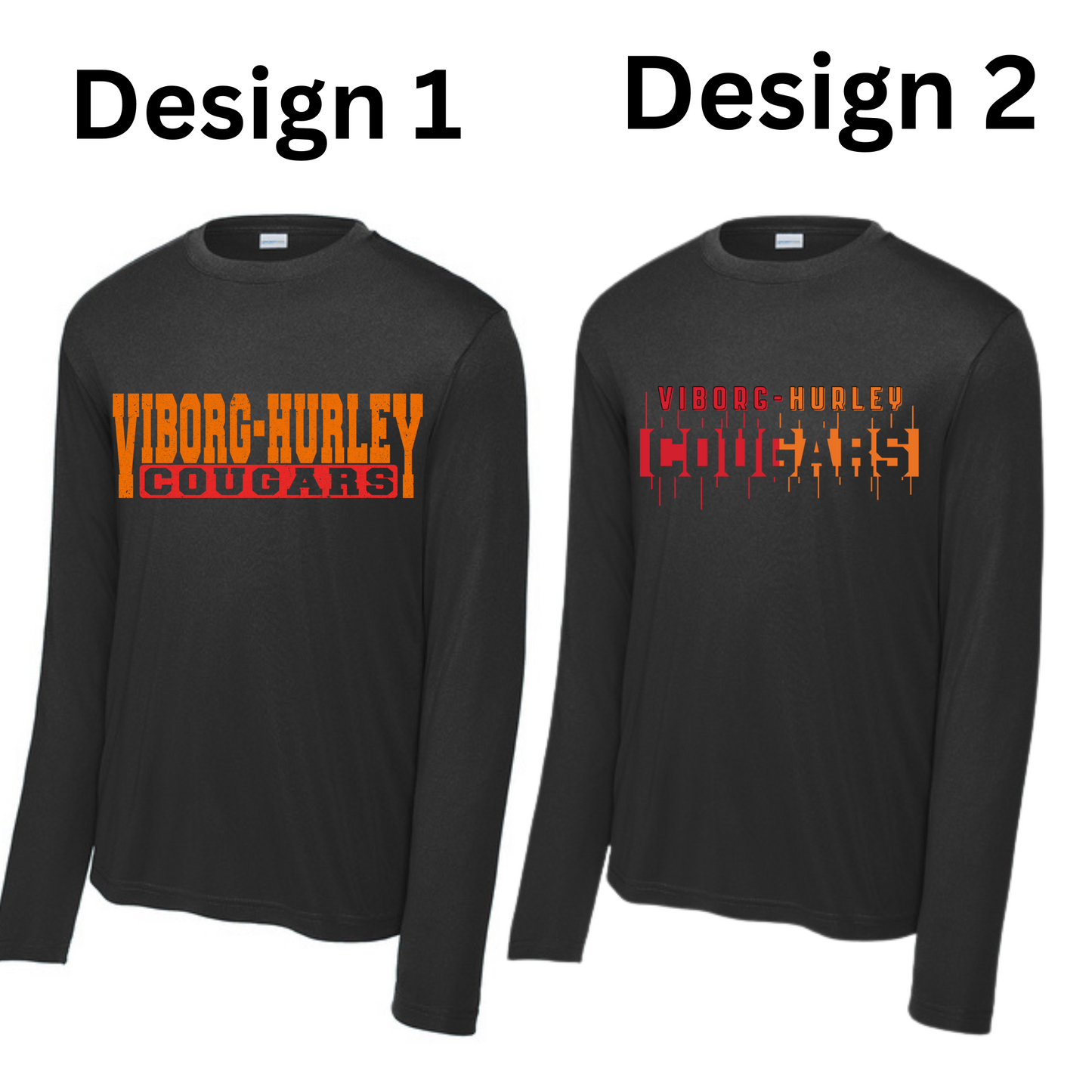 VH Booster Club Sport-Tek® Tall Long Sleeve PosiCharge® Competitor™ Tee