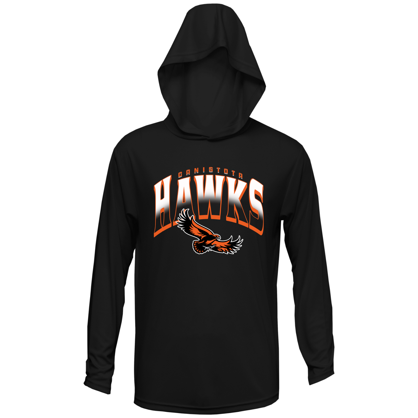 Canistota Booster Club Xtreme-Tek Long Sleeve Hood (YOUTH)