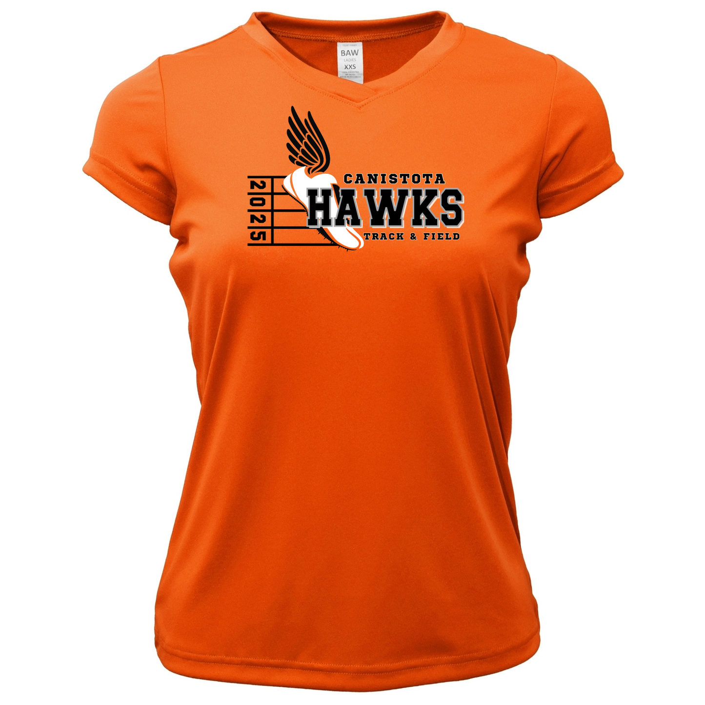 Canistota Track and Field Women Xtreme-Tek V-Neck Shirt