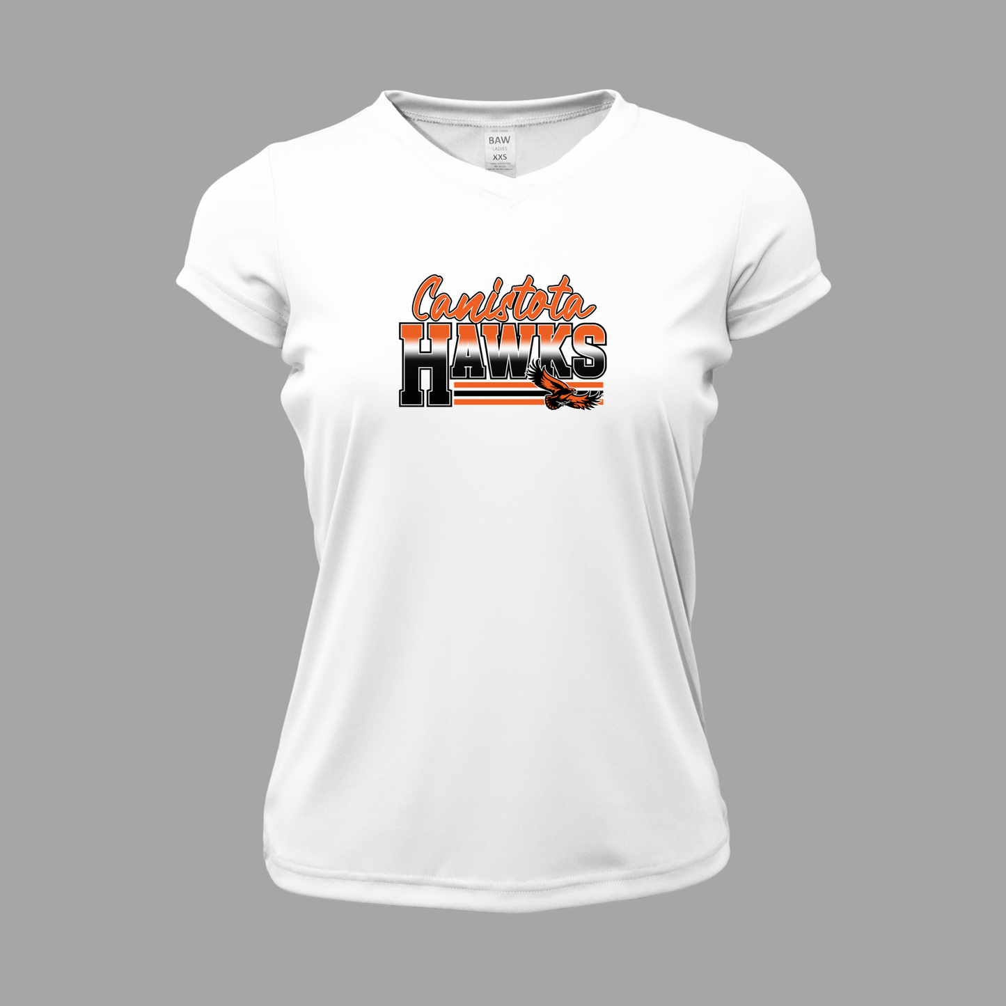 Canistota Booster Club Women Xtreme-Tek V-Neck Shirt