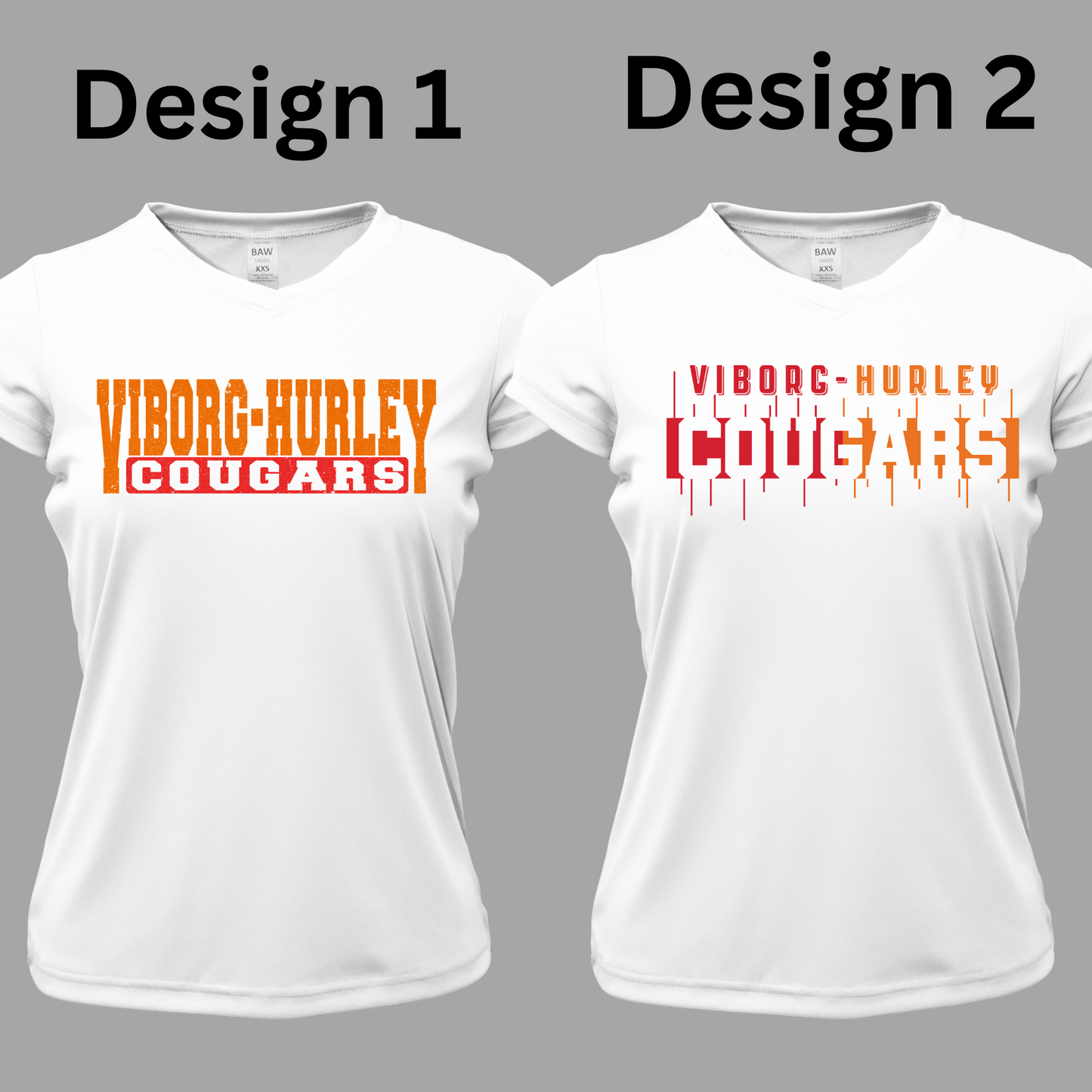 VH Booster Club Women Xtreme-Tek V-Neck Shirt