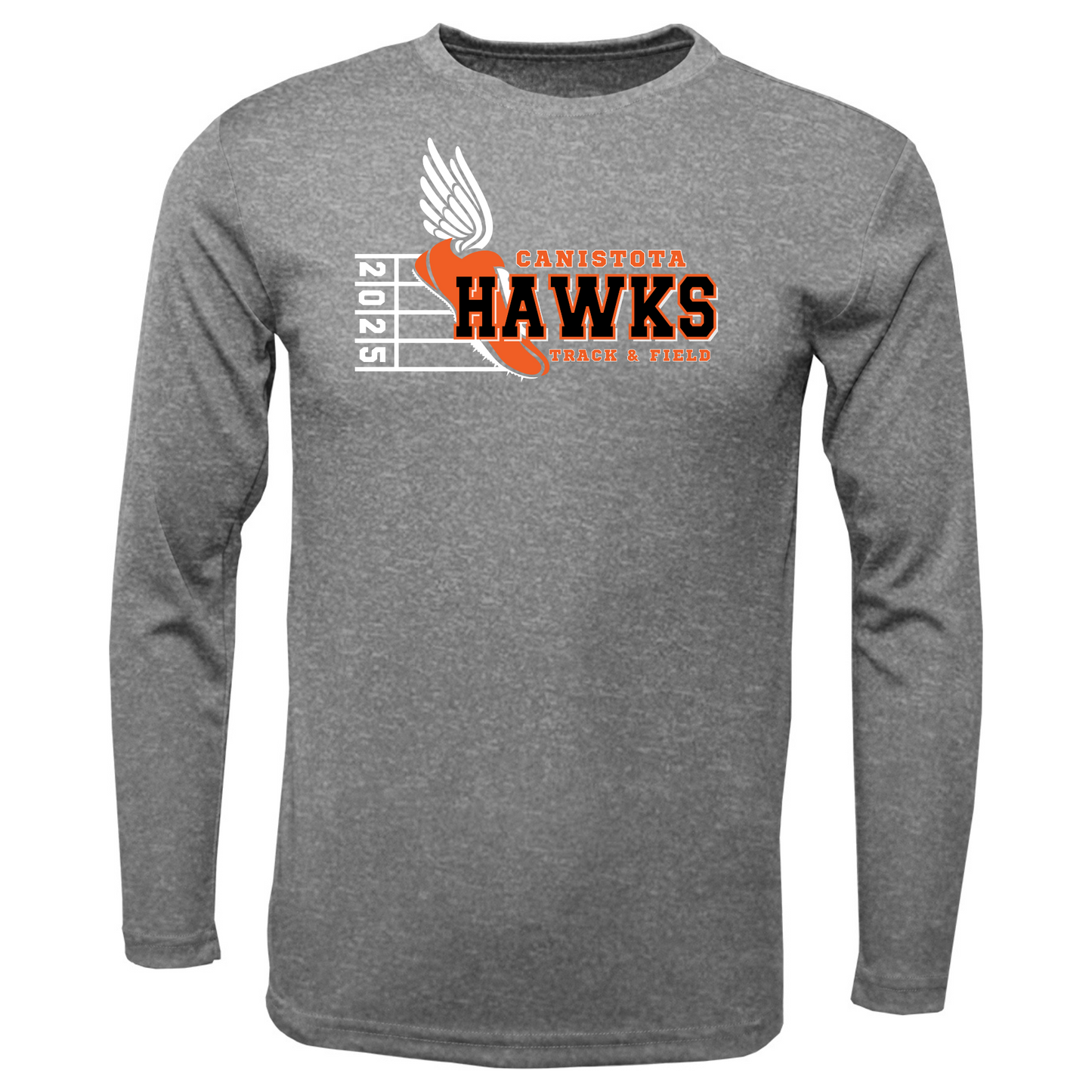 Canistota Track and Field Youth Xtreme-Tek Long Sleeve Shirt