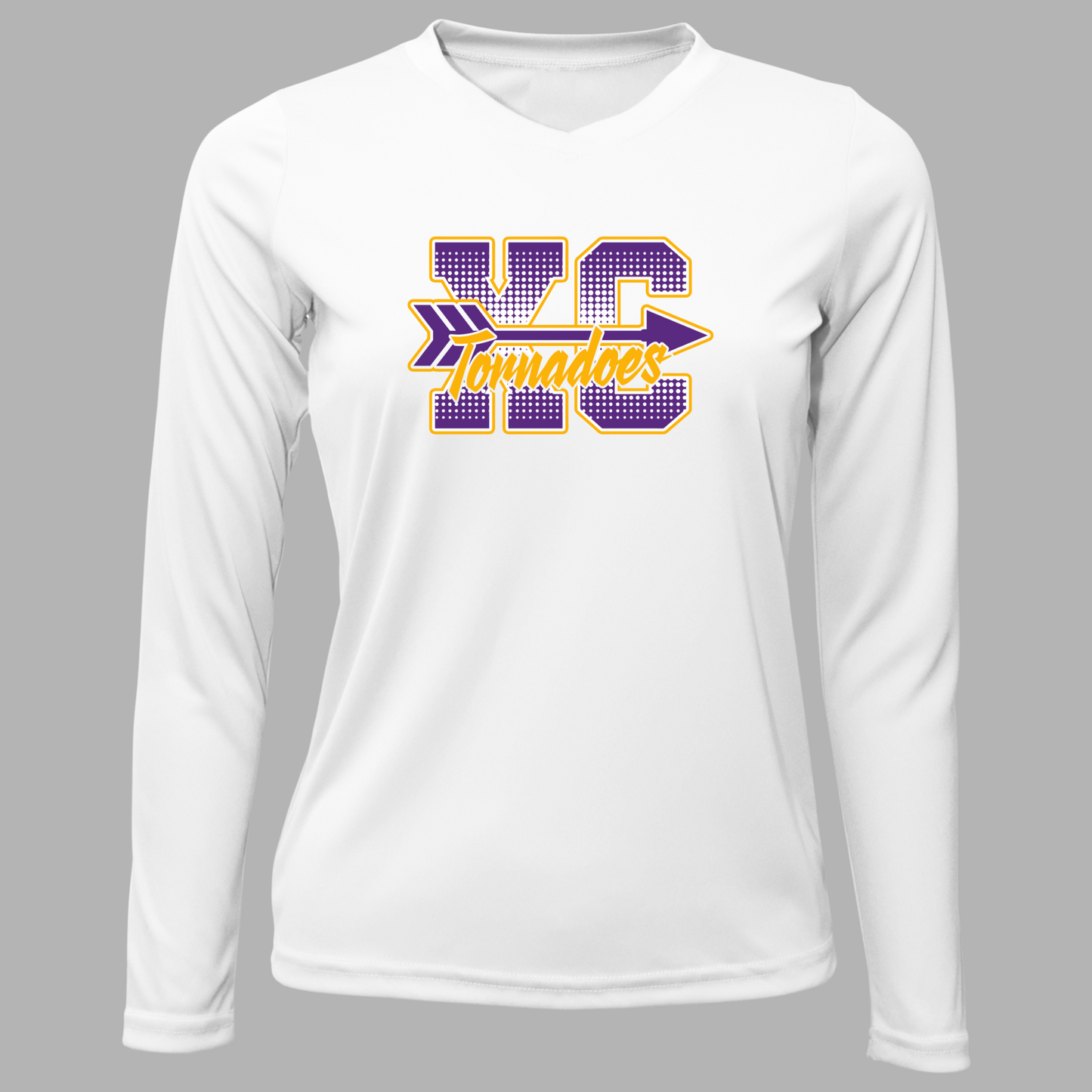Centerville XC Women Xtreme-Tek Long Sleeve V-Neck Shirt