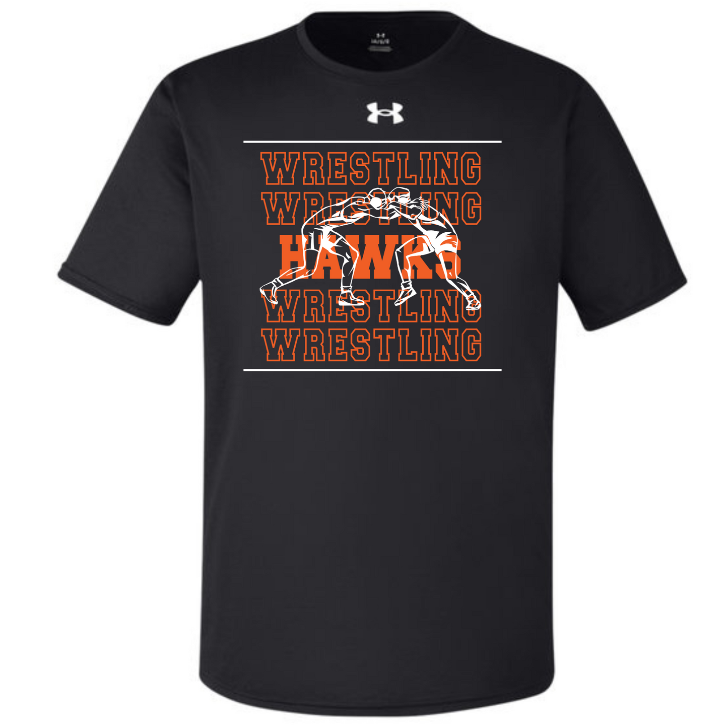 Canistota Hawks Wrestling Under Armour Men's Team Tech T-Shirt