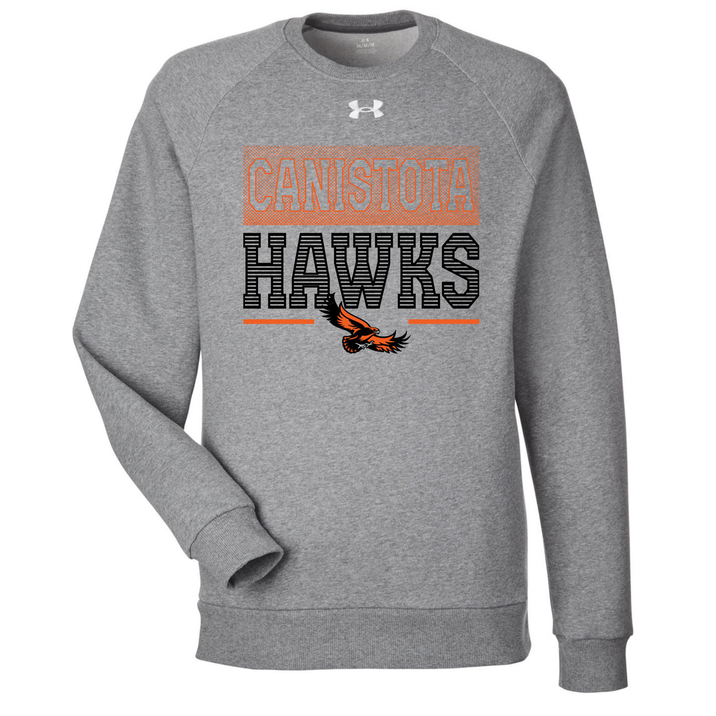 Canistota Hawks Under Armour Men's Rival Fleece Sweatshirt