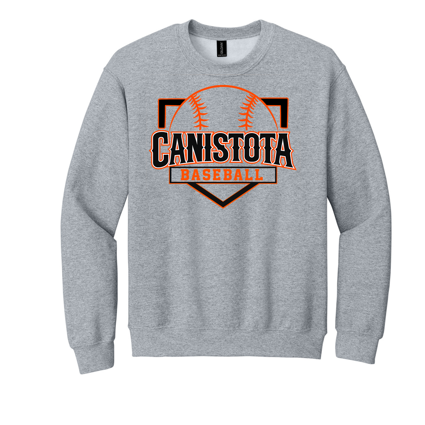 Canistota Baseball Gildan® - Youth Heavy Blend™ Crewneck Sweatshirt