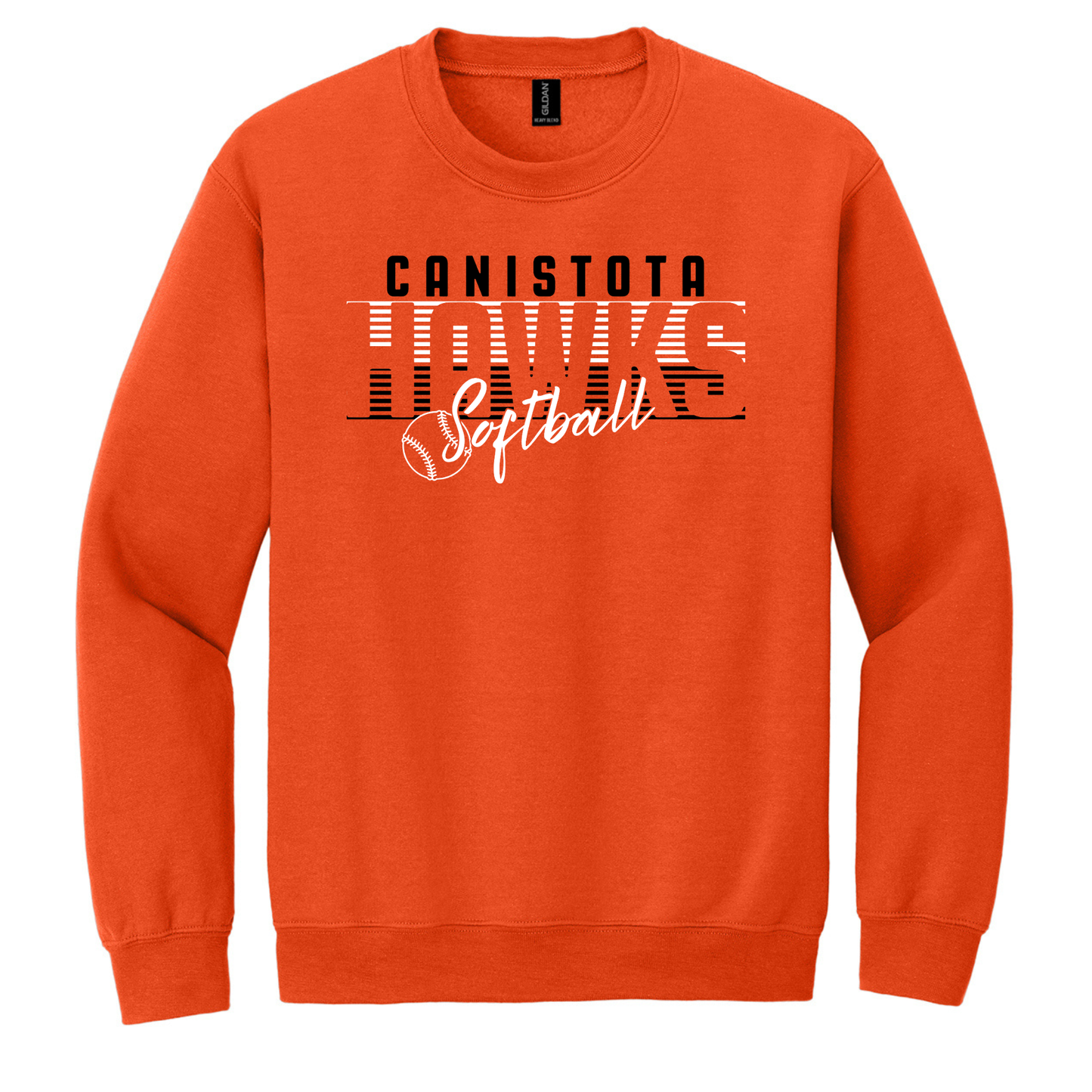 Canistota Softball Gildan® - Heavy Blend™ Crewneck Sweatshirt