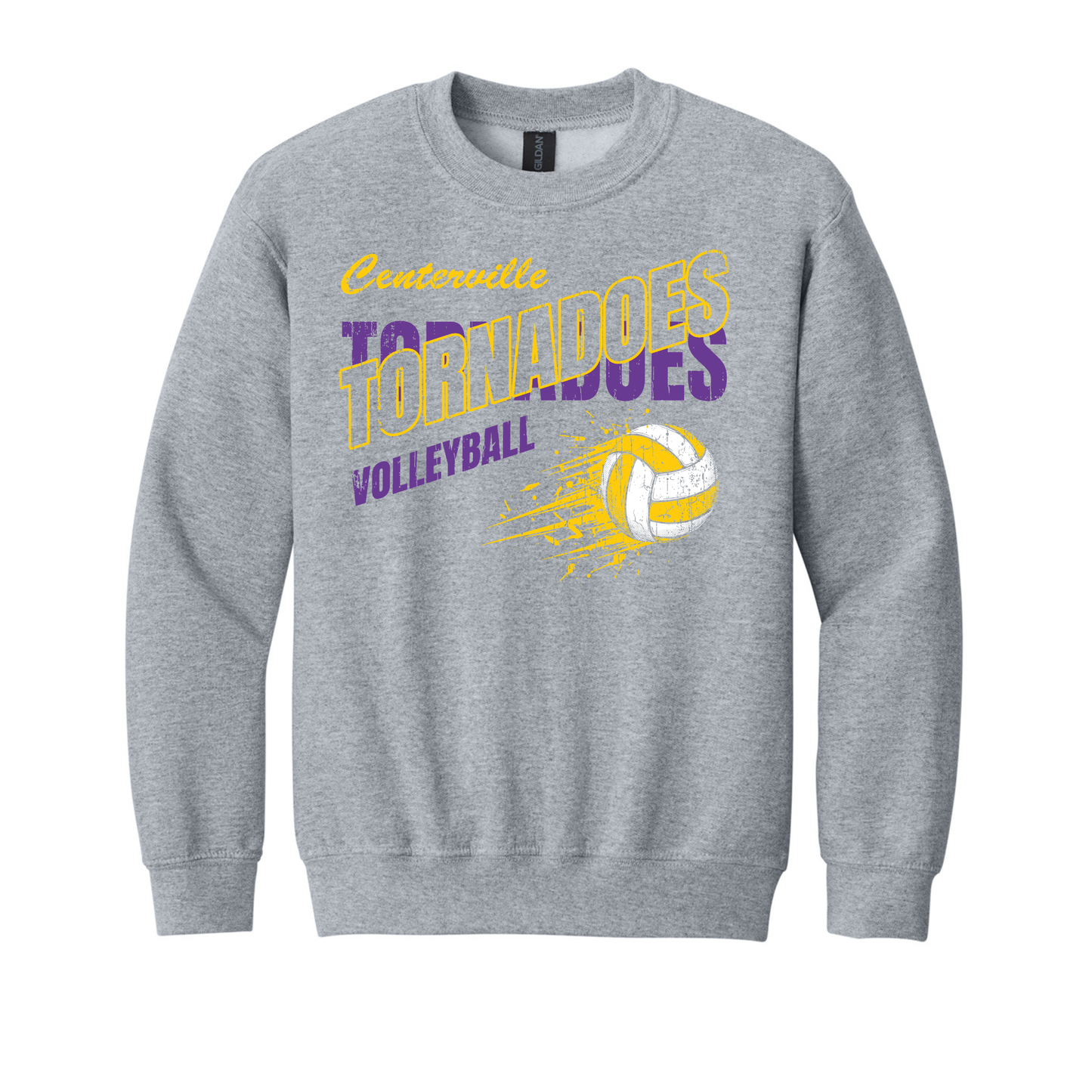 Centerville Volleyball Gildan® Youth Heavy Blend™ Crewneck Sweatshirt