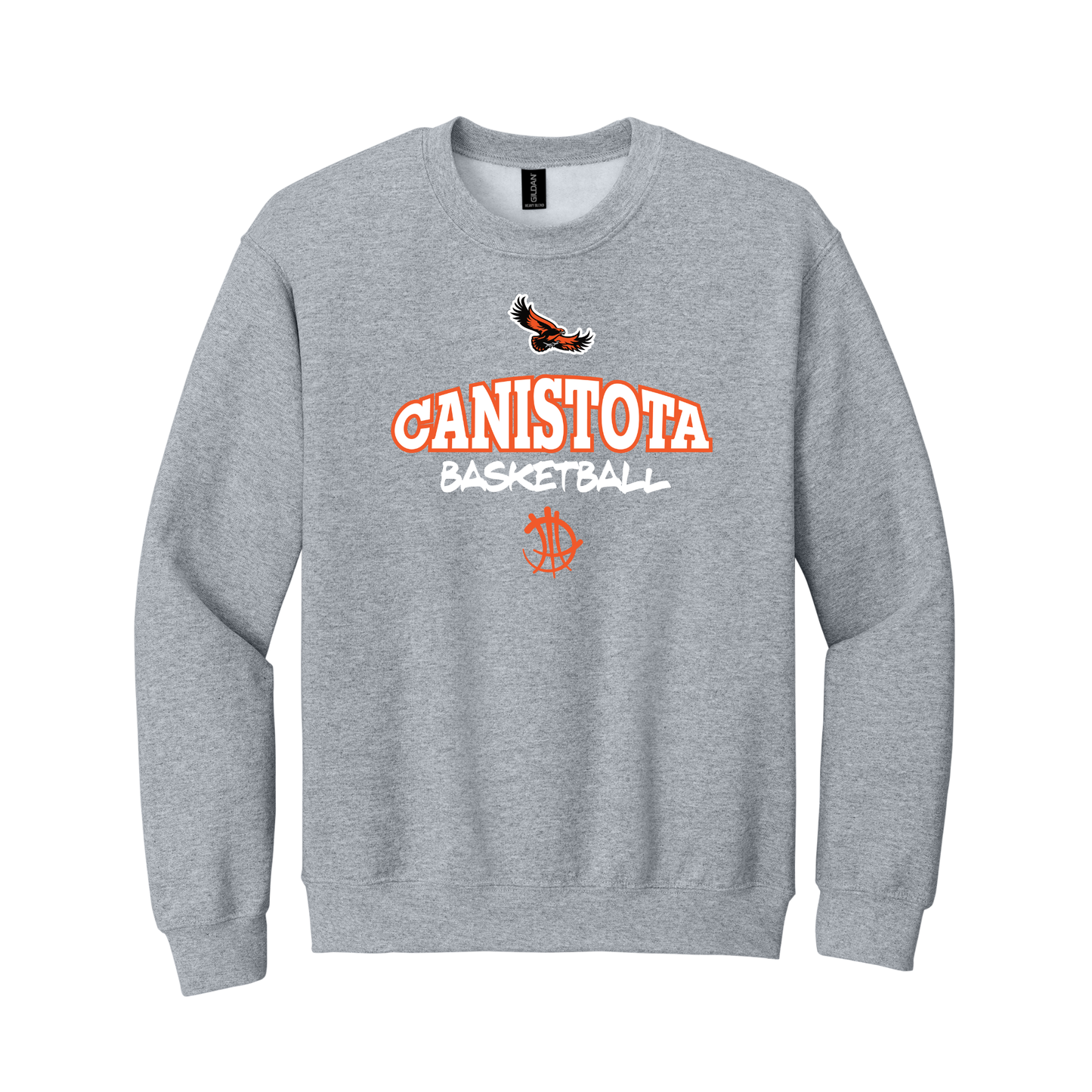 Canistota Basketball Gildan® - Heavy Blend™ Crewneck Sweatshirt