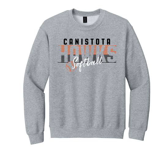 Canistota Softball Gildan® - Youth Heavy Blend™ Crewneck Sweatshirt
