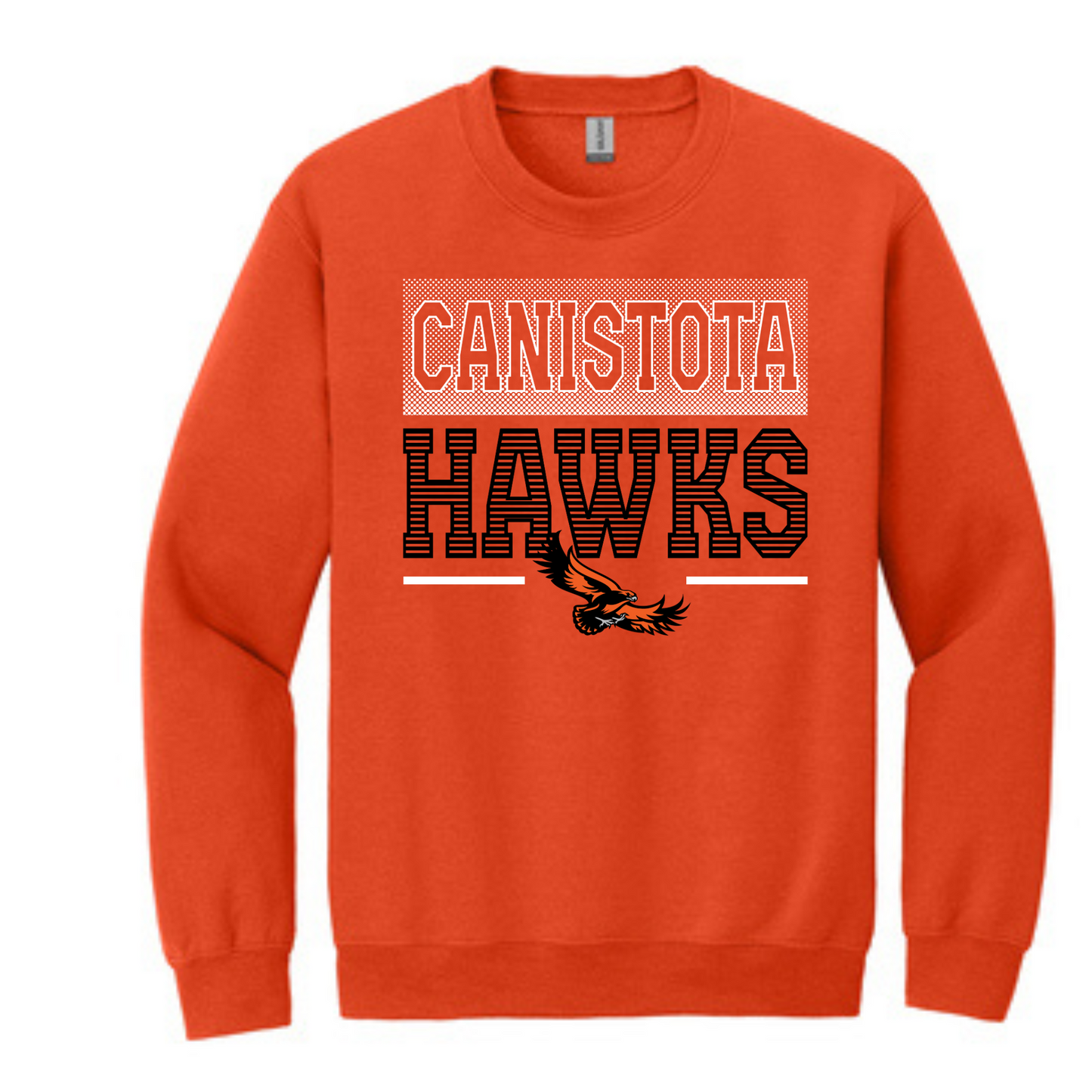 Canistota Hawks Gildan® - Heavy Blend™ Crewneck Sweatshirt