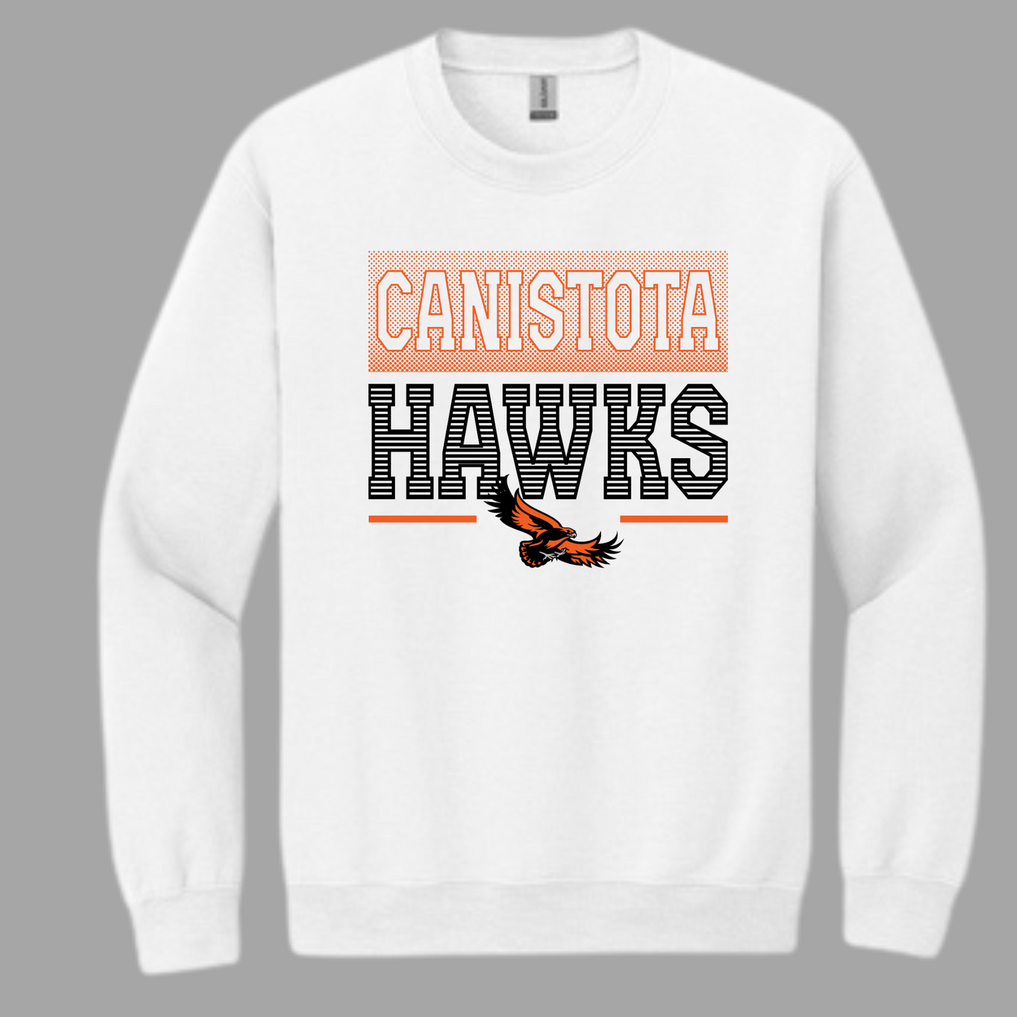 Canistota Hawks Gildan® - Youth Heavy Blend™ Crewneck Sweatshirt