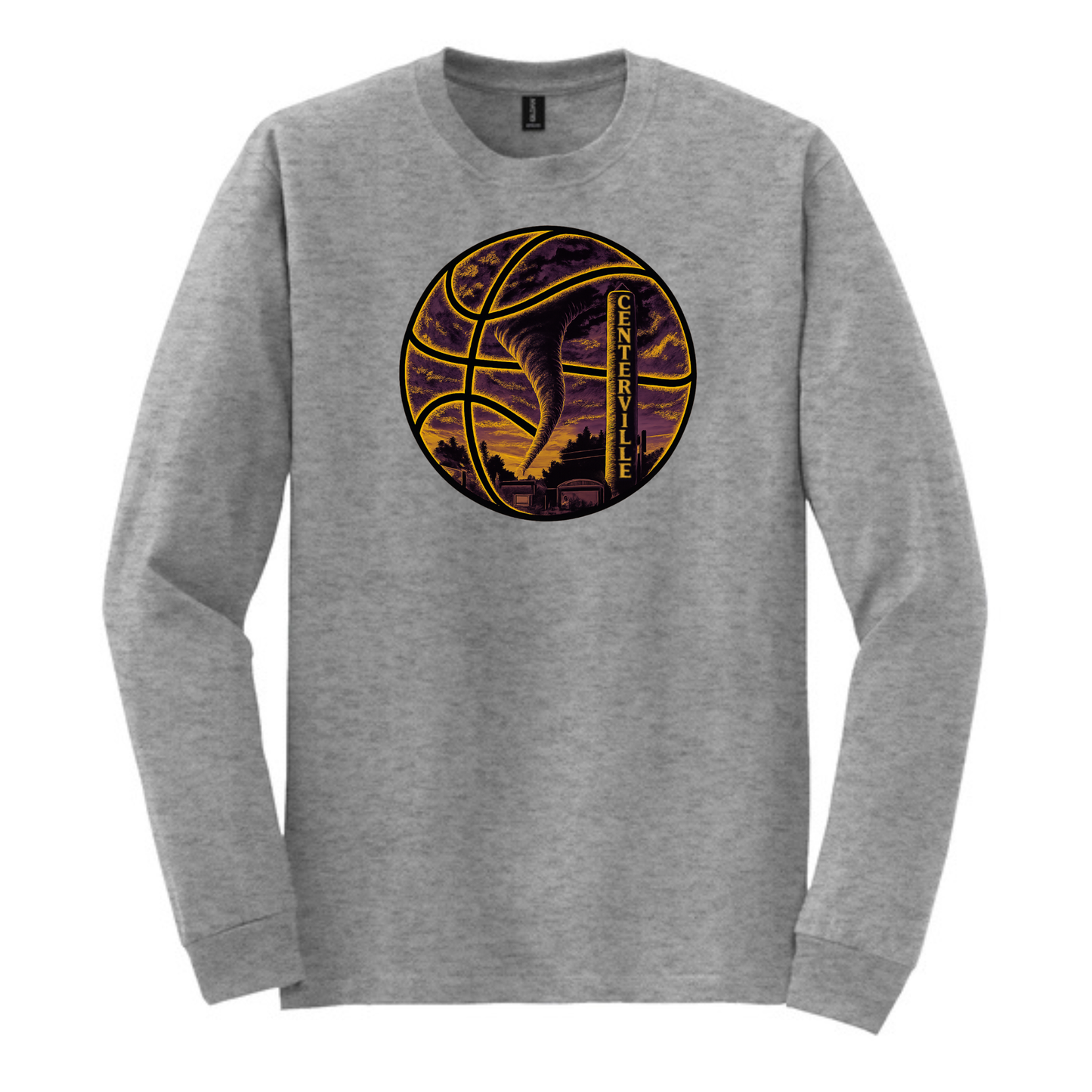 Centerville Boys Basketball Gildan® - DryBlend® 50 Cotton/50 Poly Long Sleeve T-Shirt