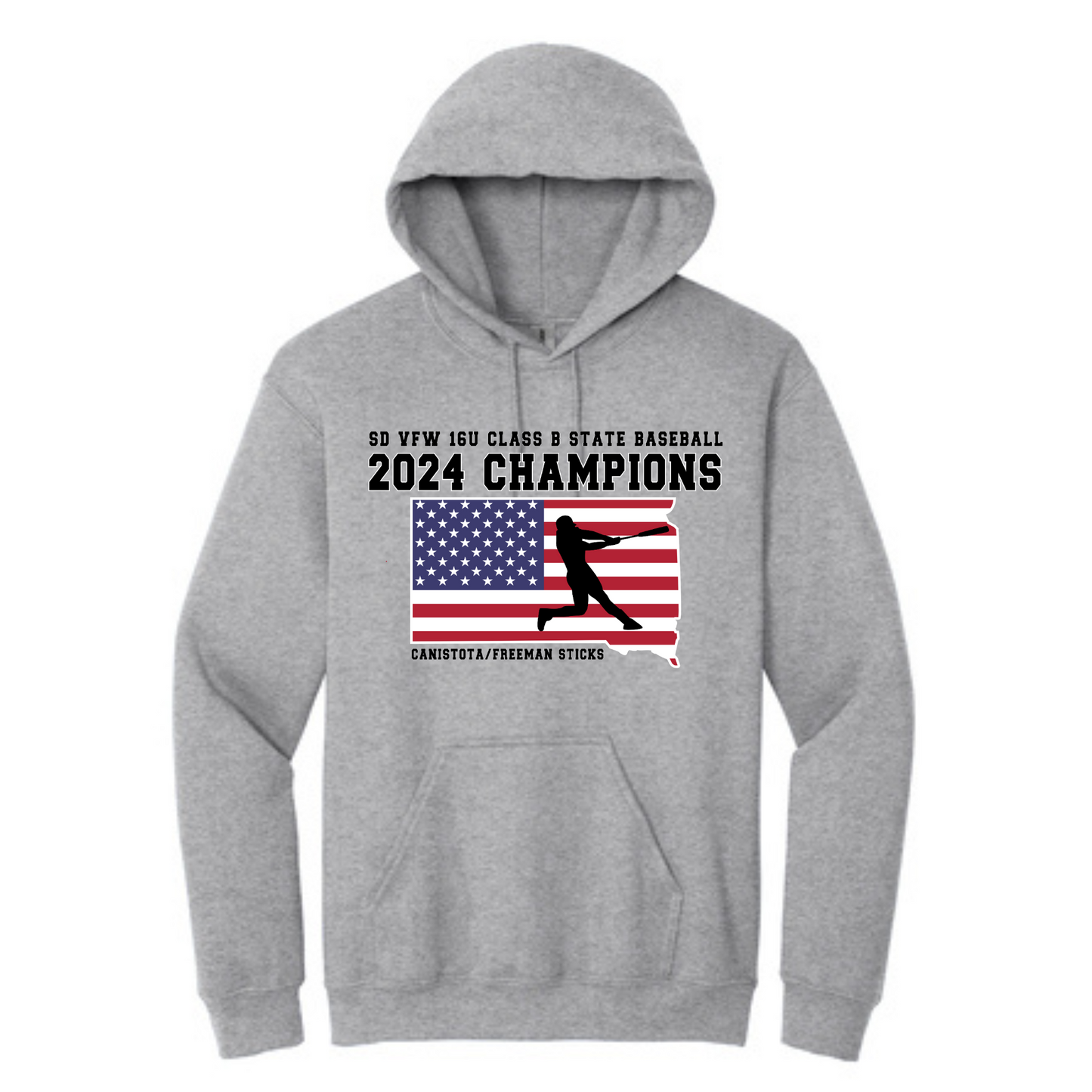 16U Sticks State Gildan® - Heavy Blend™ Hooded Sweatshirt