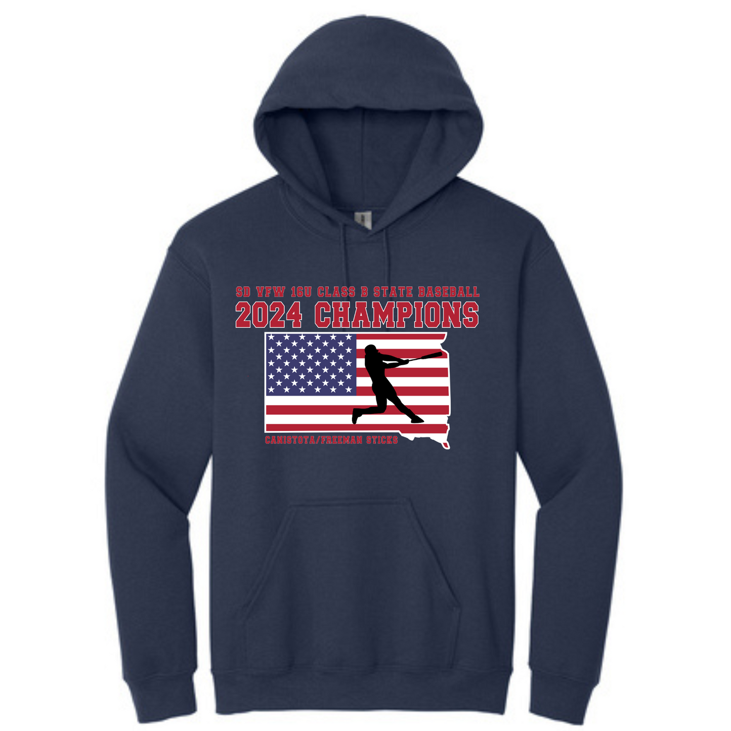 16U Sticks State Gildan® - Heavy Blend™ Hooded Sweatshirt