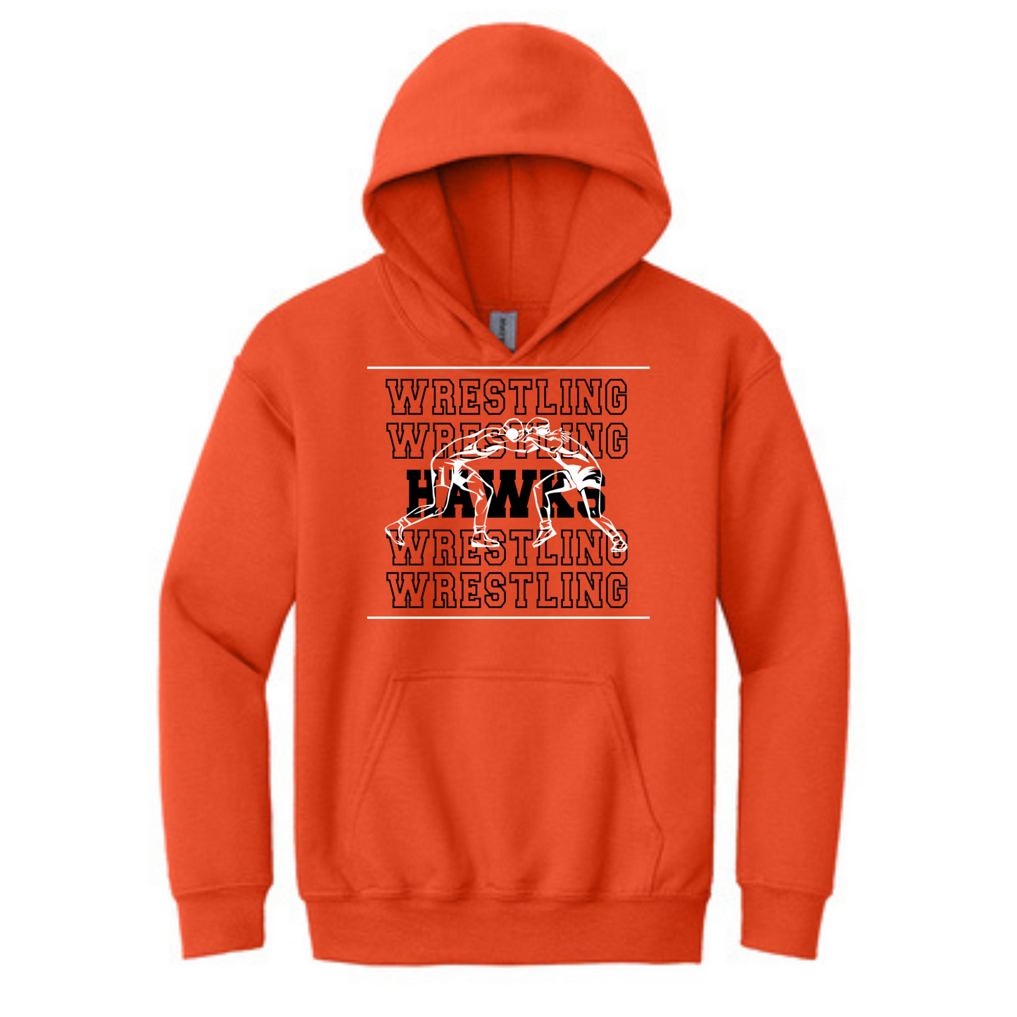 Canistota Hawks Wrestling YOUTH Gildan® - Youth Heavy Blend™ Hooded Sweatshirt