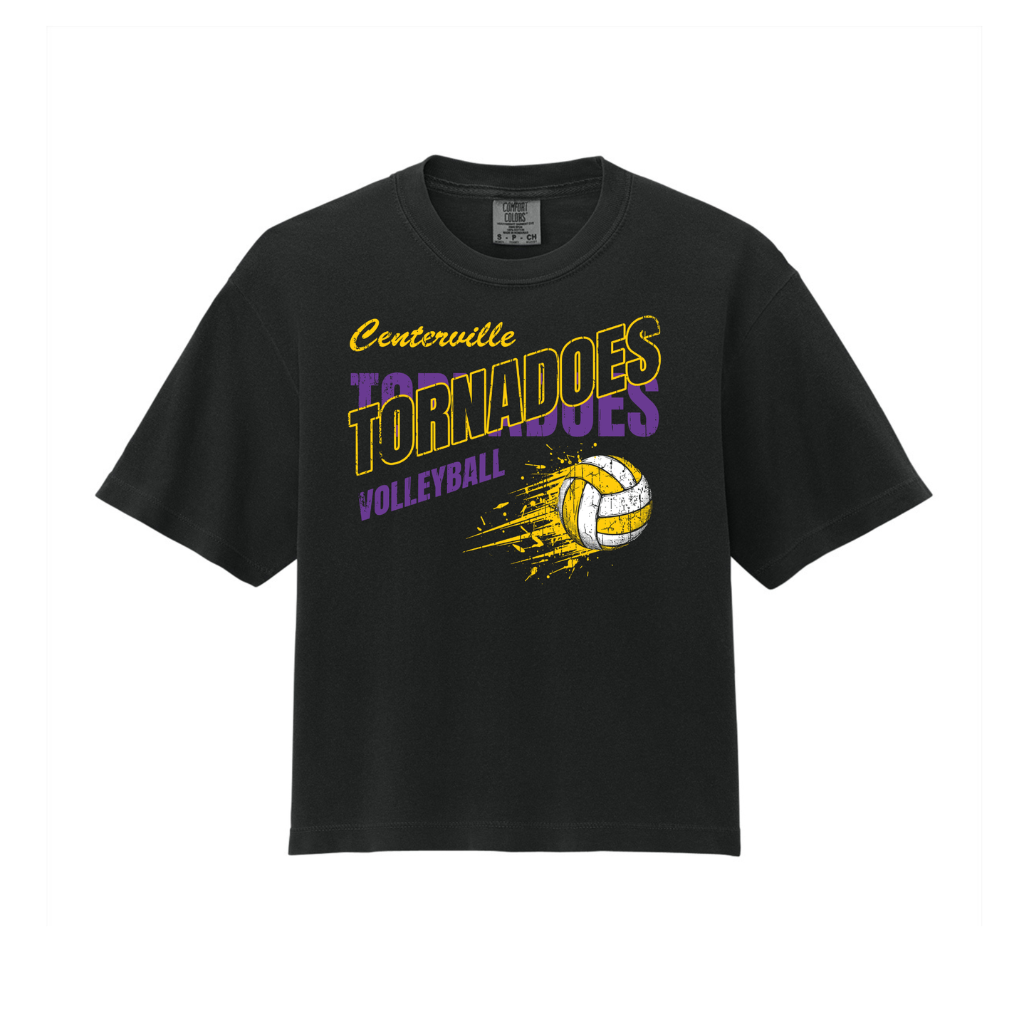 Centerville Volleyball Comfort Colors® Women’s Heavyweight Boxy Tee